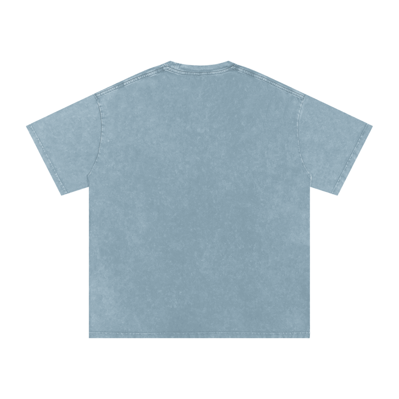 T-shirt oversize en coton délavé à la neige