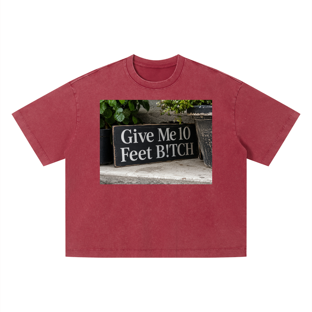 Unisex Vintage Wash Boxy T-Shirt