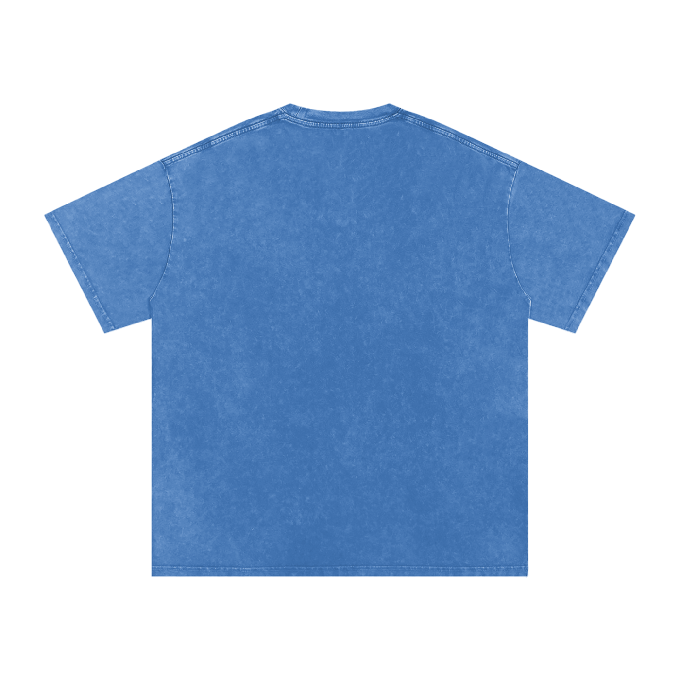 T-shirt oversize en coton délavé à la neige