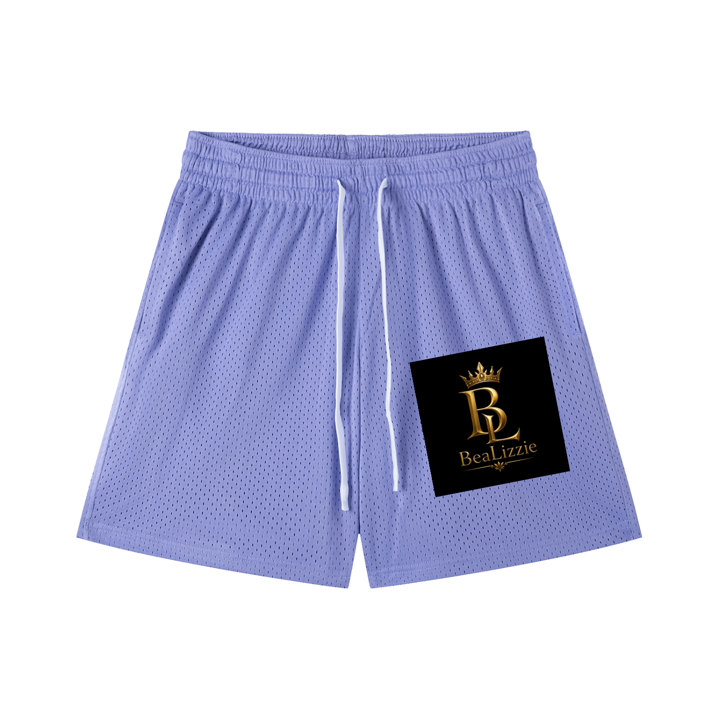 Mesh Drawstring Shorts