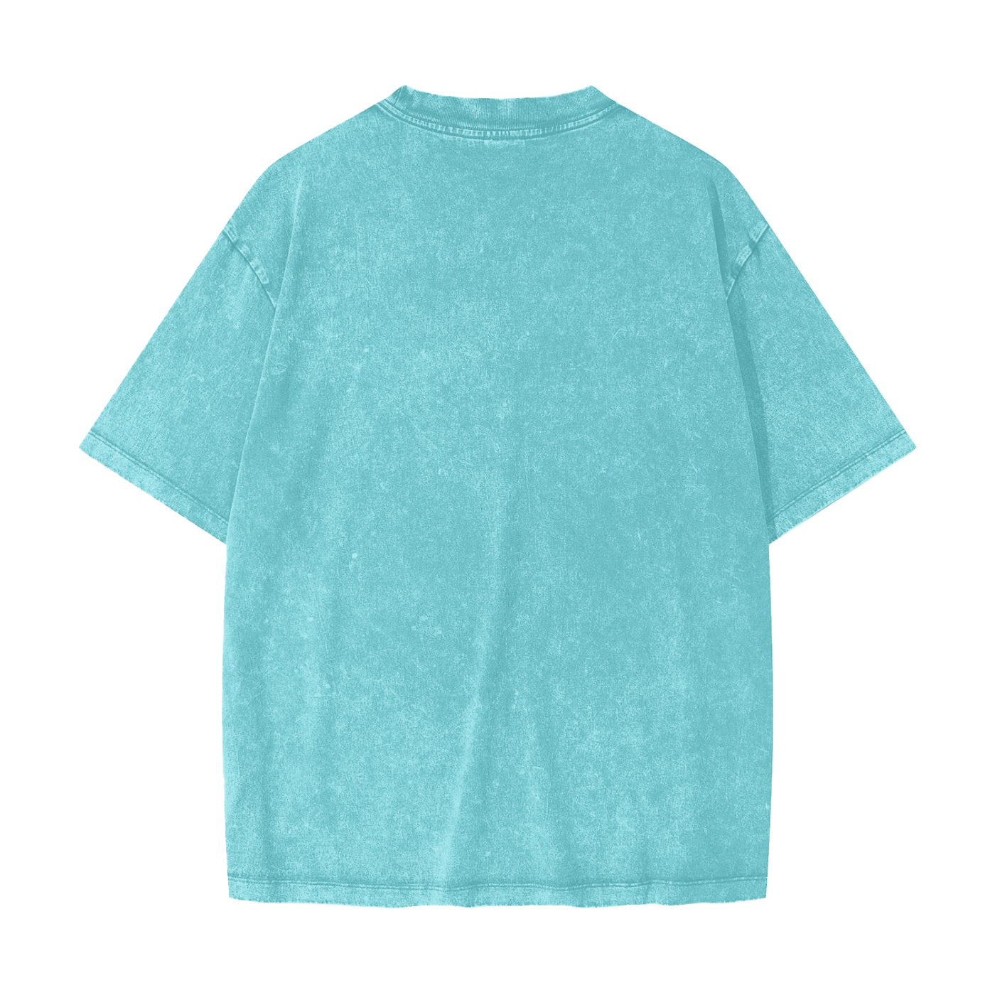 T-shirt lourd délavé par la neige