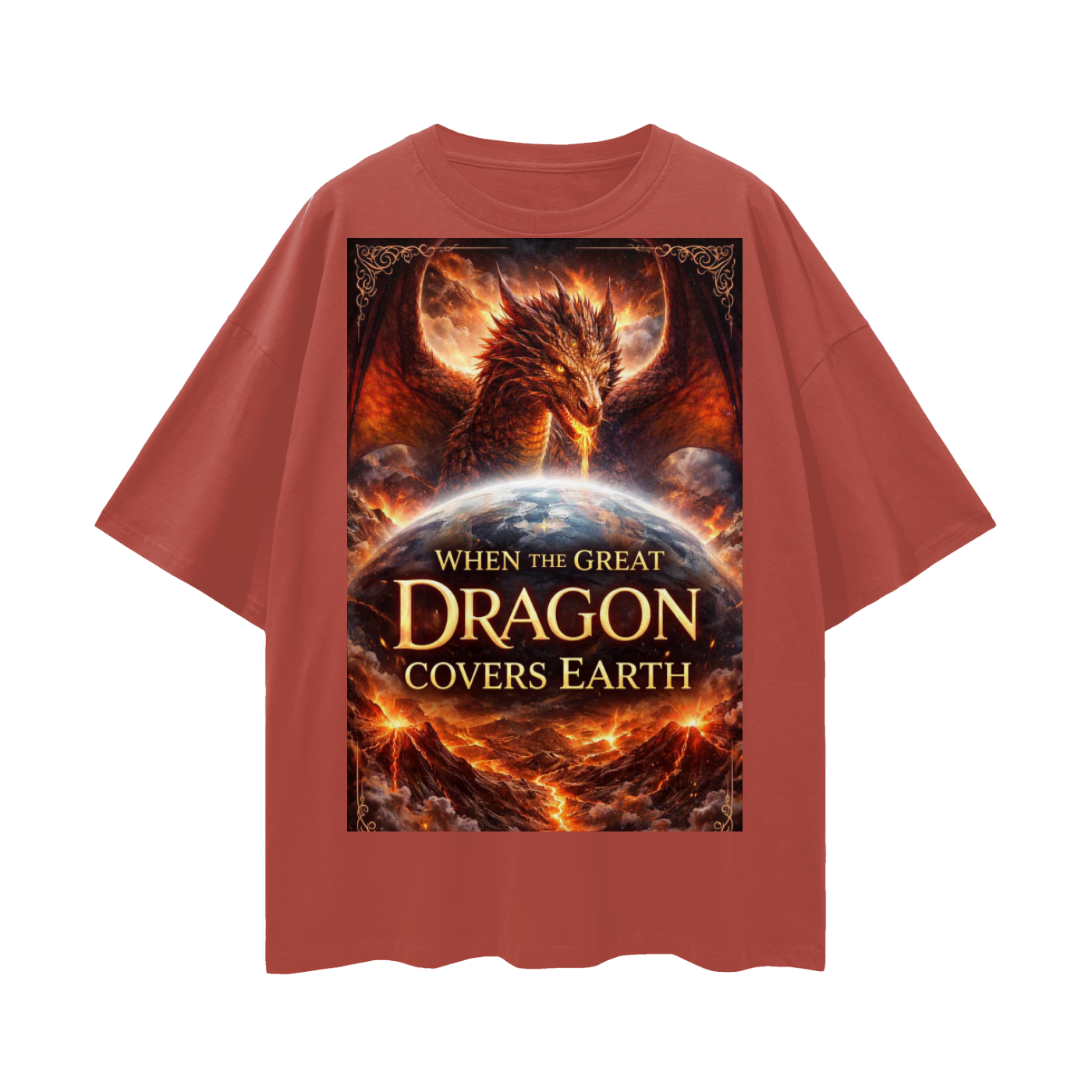 Streetwear Loose Drop Shoulder T-Shirt