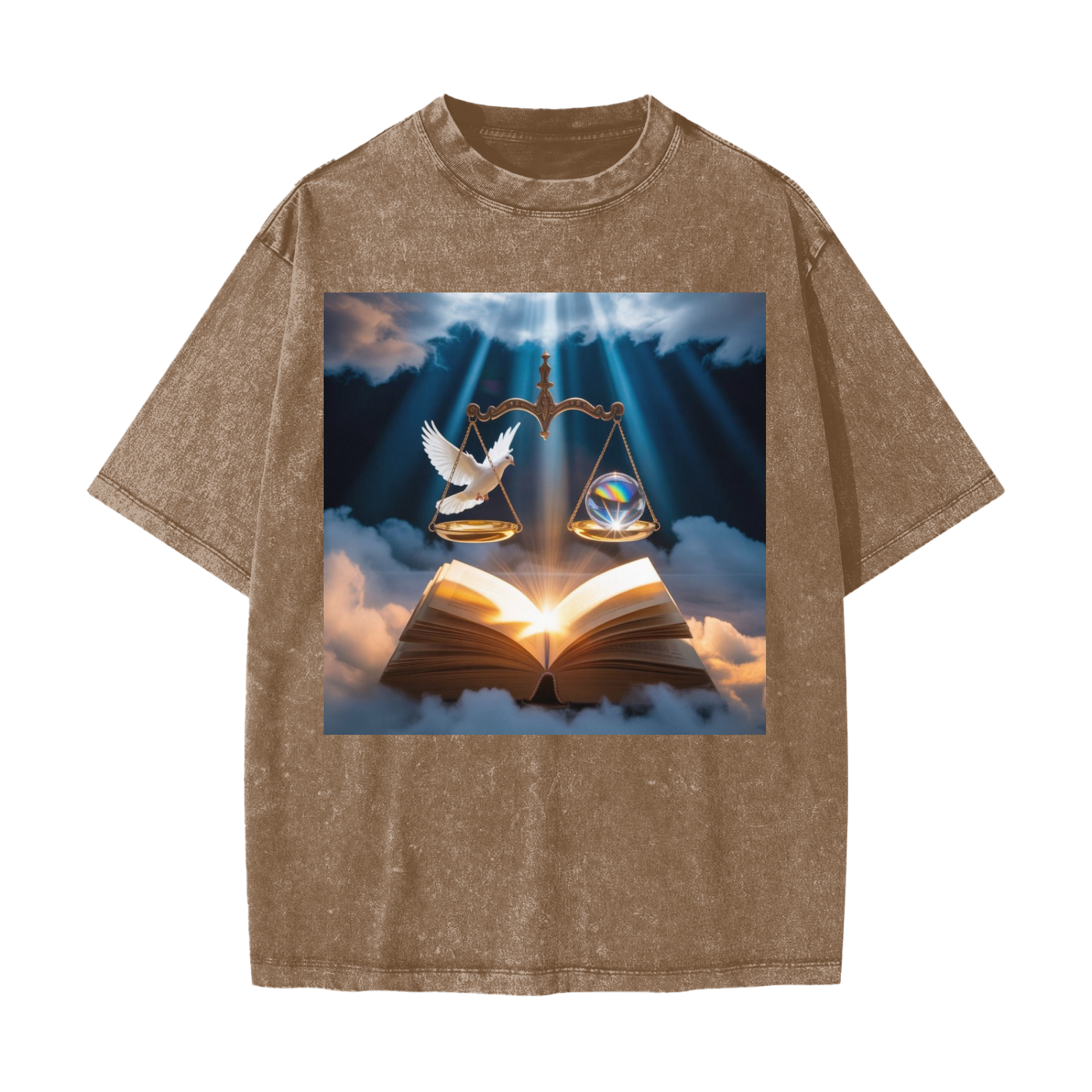 Heavyweight Snow Washed T-Shirt