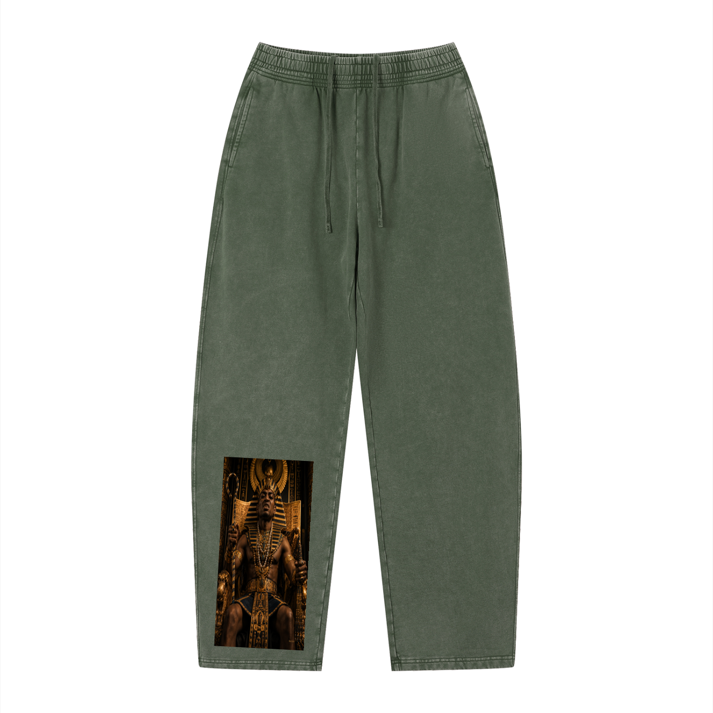 Unisex Vintage Wash Loose Sweatpants