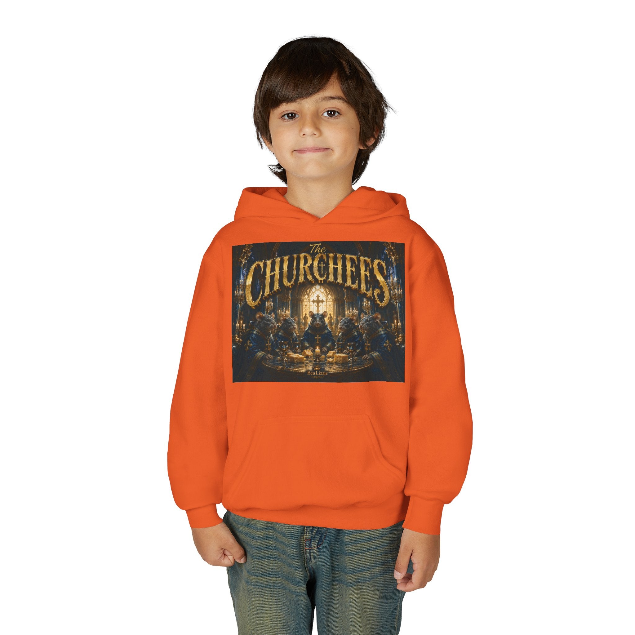 Sweat à capuche enfant – Sweat-shirt à motif « CHURCHEES »