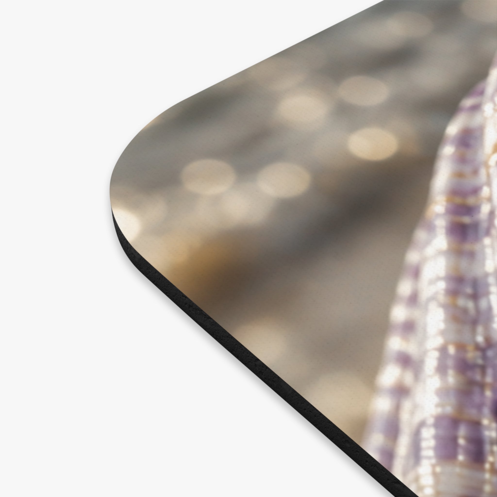 Seashell Pearl Mouse Pad — Coastal Beach Desk Mat