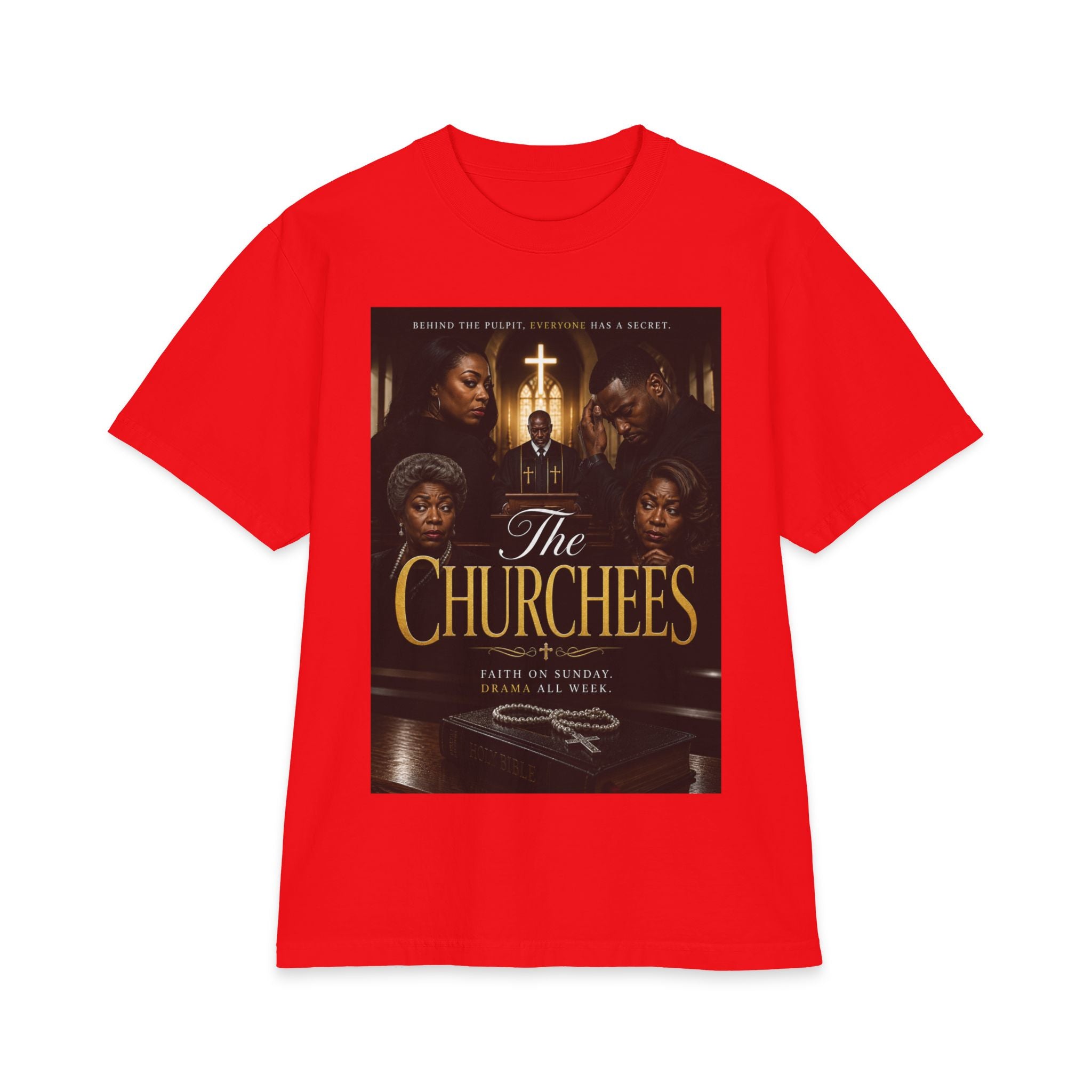 The Churchees Graphic T-Shirt — Vintage Gospel Poster Tee