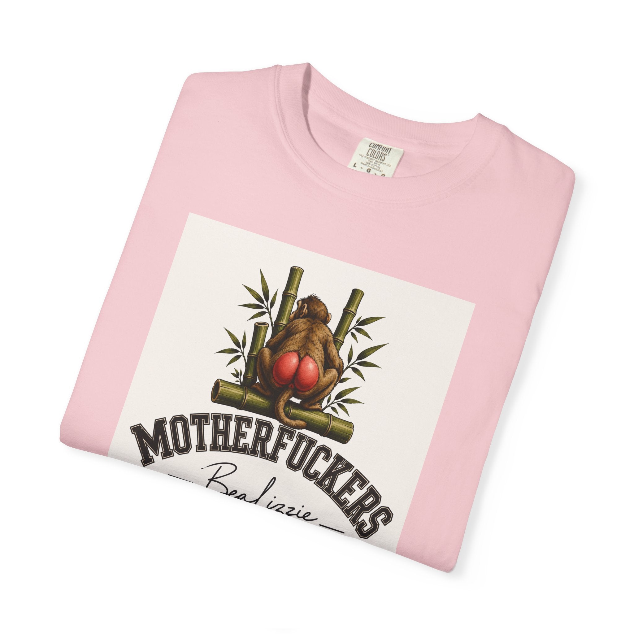Motherfuckers Buddha Graphic T-Shirt — Retro Buddha & Bamboo Illustration Tee