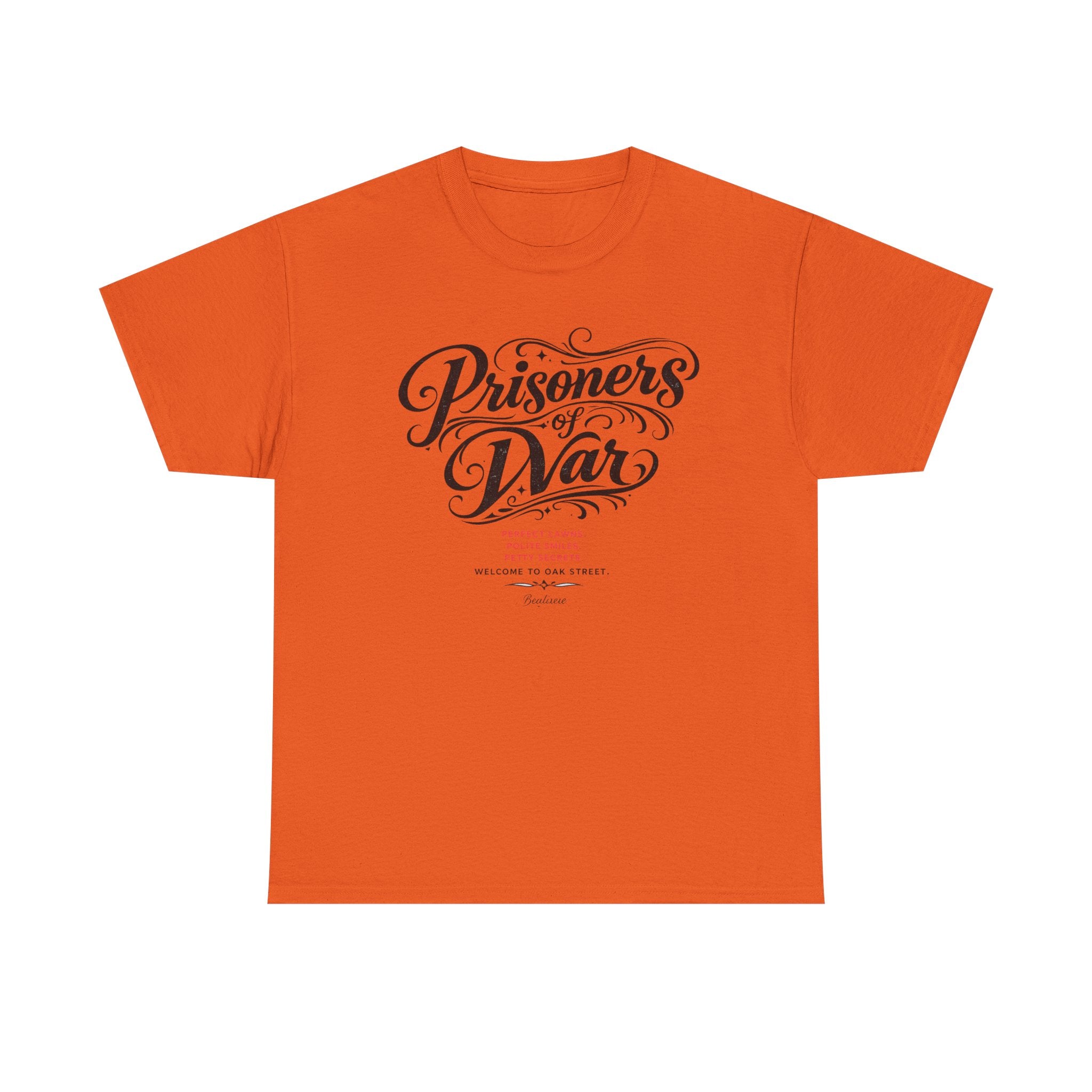 T‑Shirt — "Prisoners of War" Script Tee | Veterans, Memorial & Military Tribute Shirt