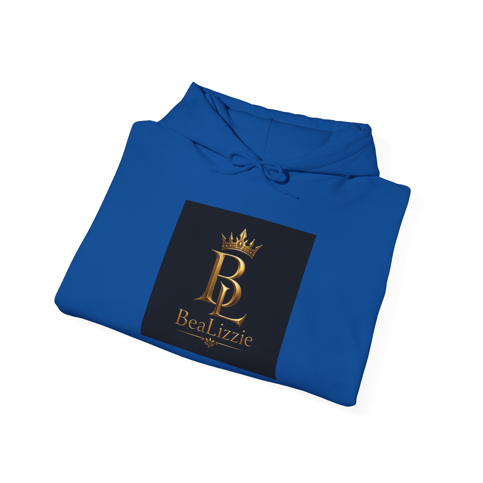 Royal B&L Logo Hoodie — Gold Crown Luxury Pullover