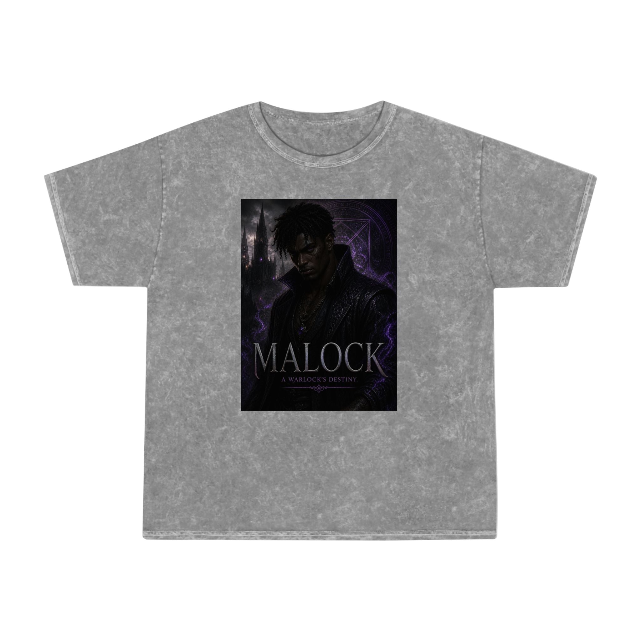 T-shirt Malock Dark Fantasy — T-shirt Affiche Personnage Gothique