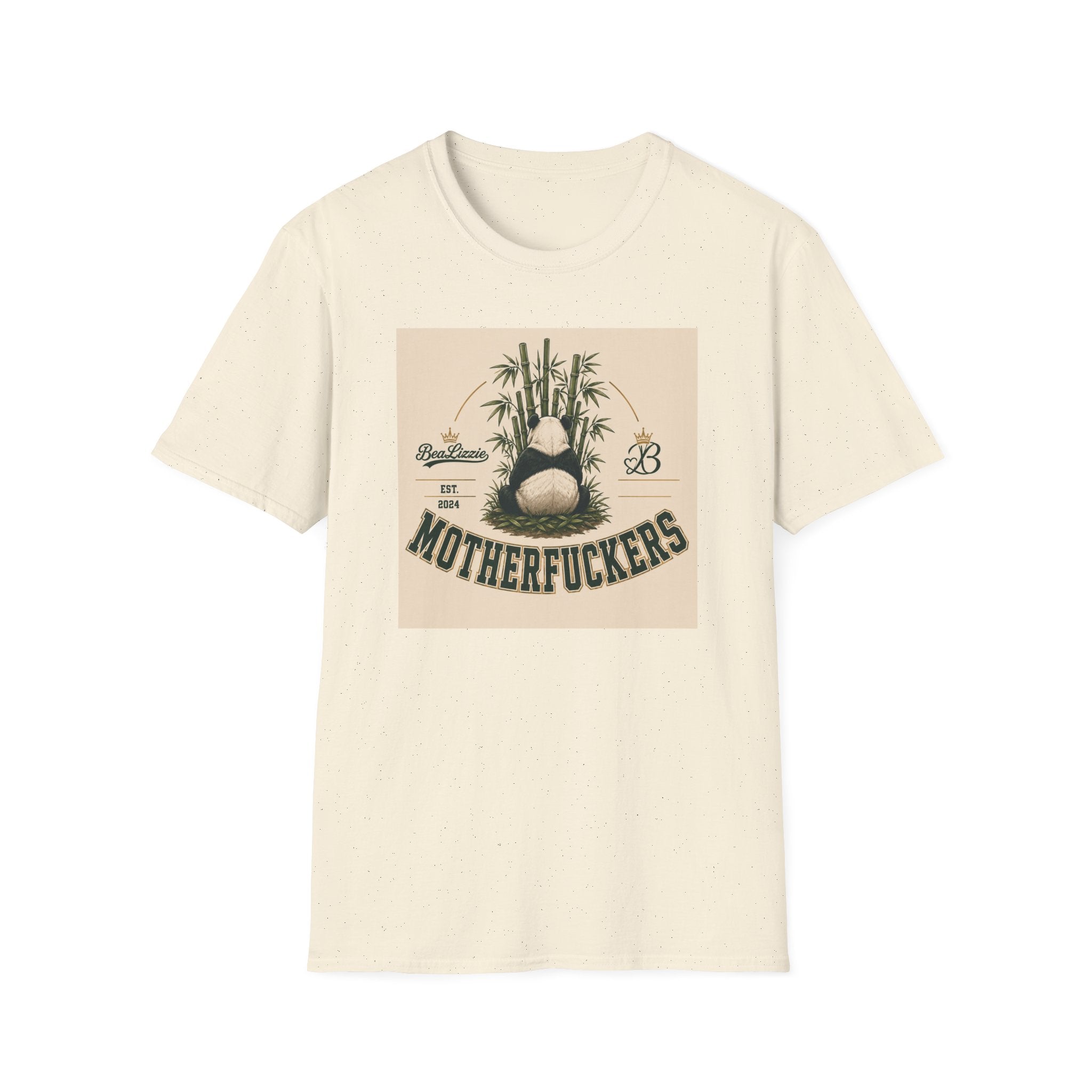 Panda Bamboo 'Motherfuckers' Graphic T-Shirt
