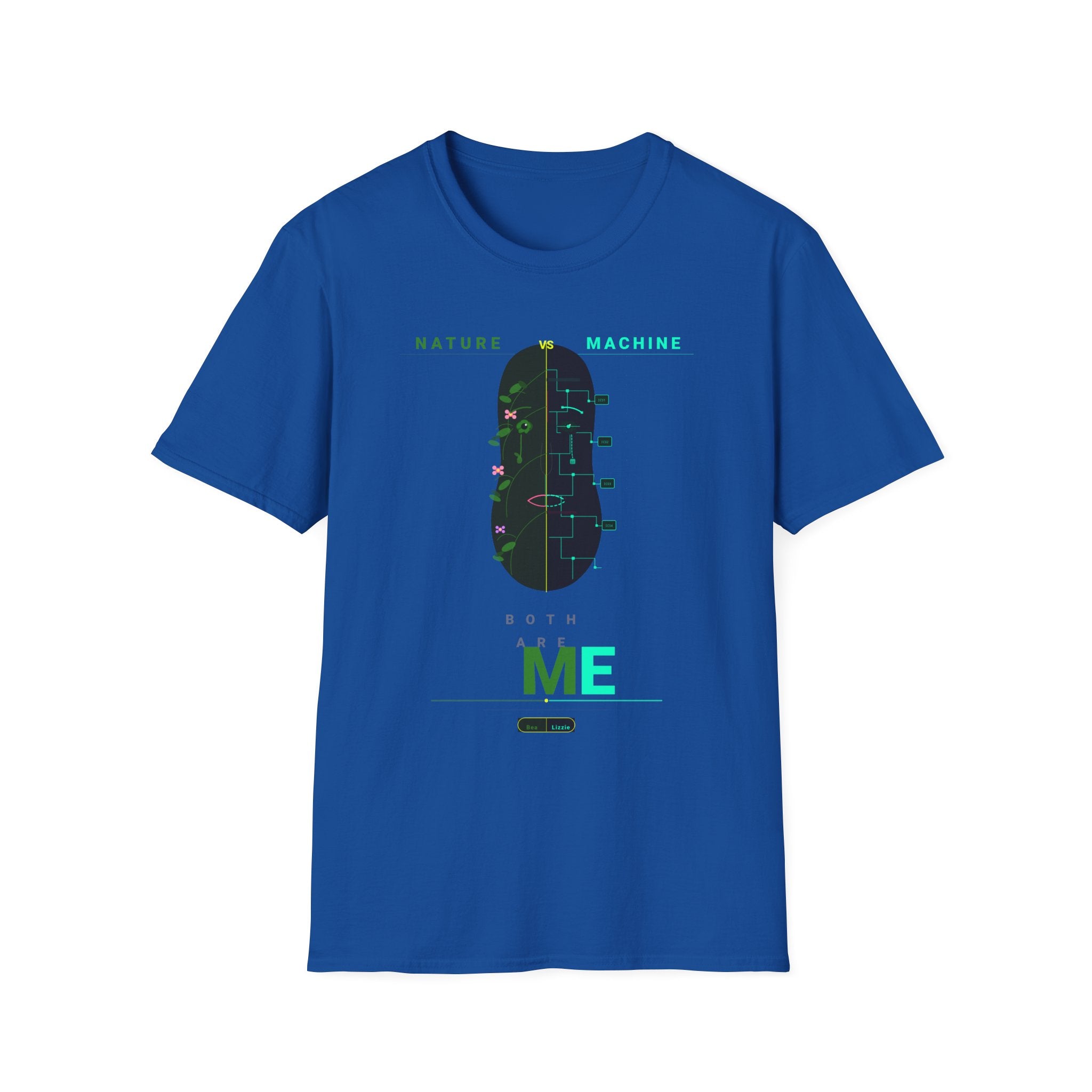 Nature Machine T-Shirt — Eco Tech Graphic Tee