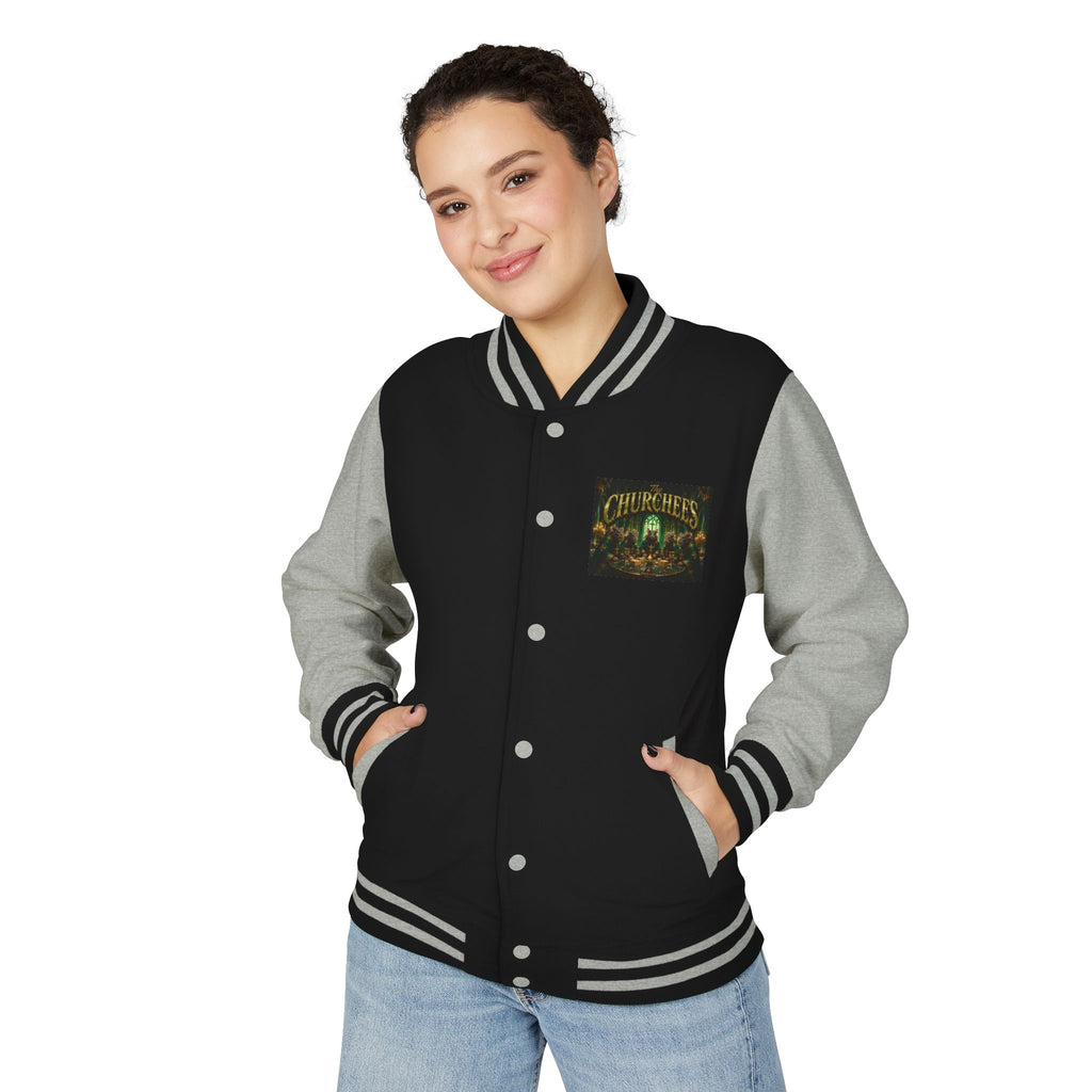 Letterman Jacket — The Churchers Band Logo Varsity Jacket