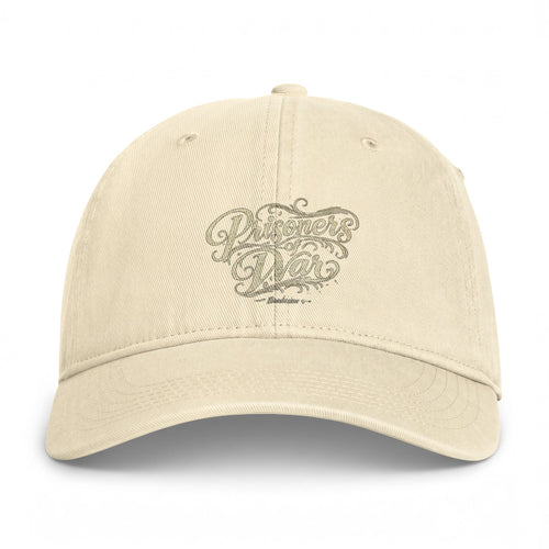 Coastal Washed Cap — Vintage Script Beach Dad Hat