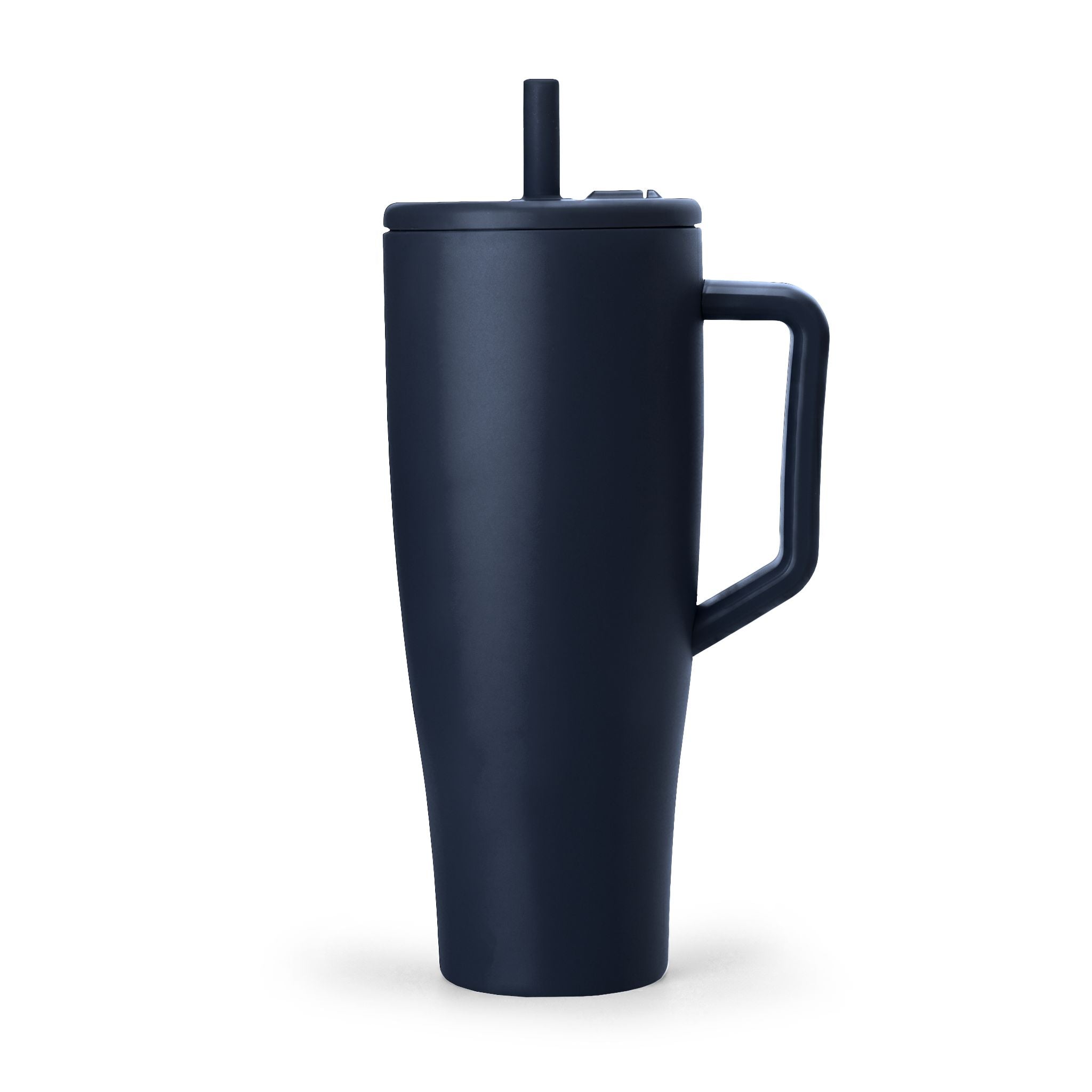 40oz Engraved Insulated Tumbler with Lid & Handle — Travel Mug for Work, Gym & Outdoors