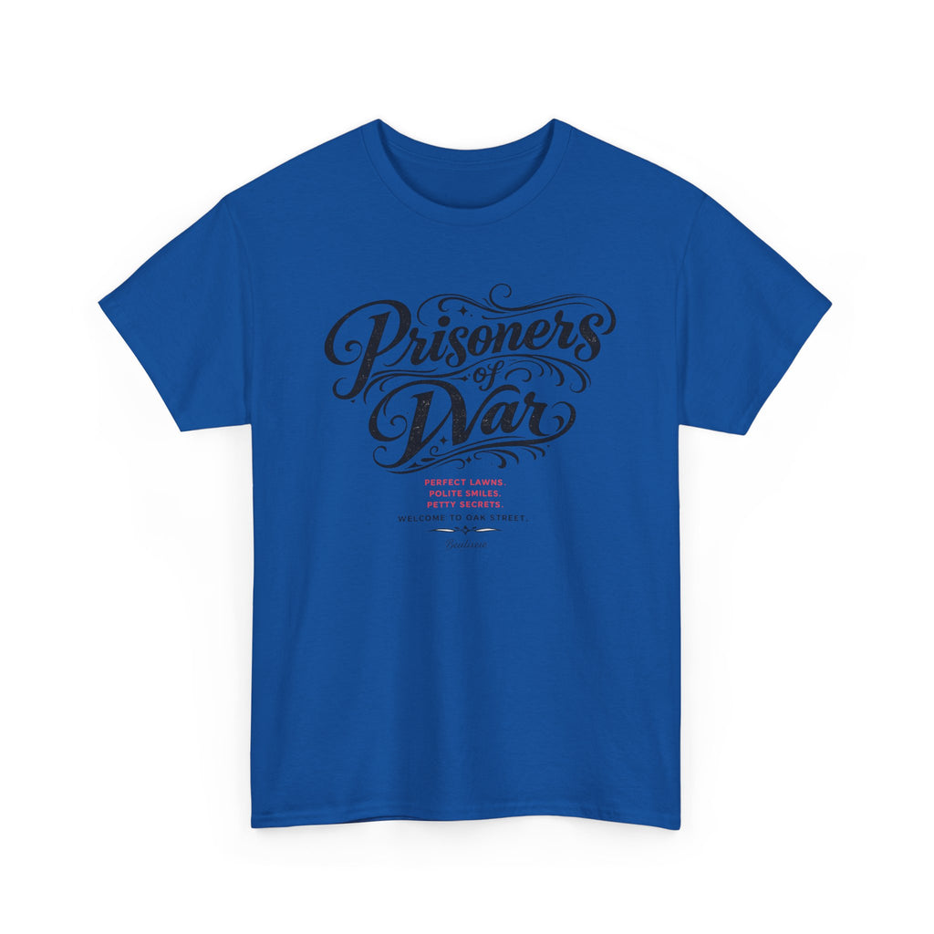 T‑Shirt — "Prisoners of War" Script Tee | Veterans, Memorial & Military Tribute Shirt