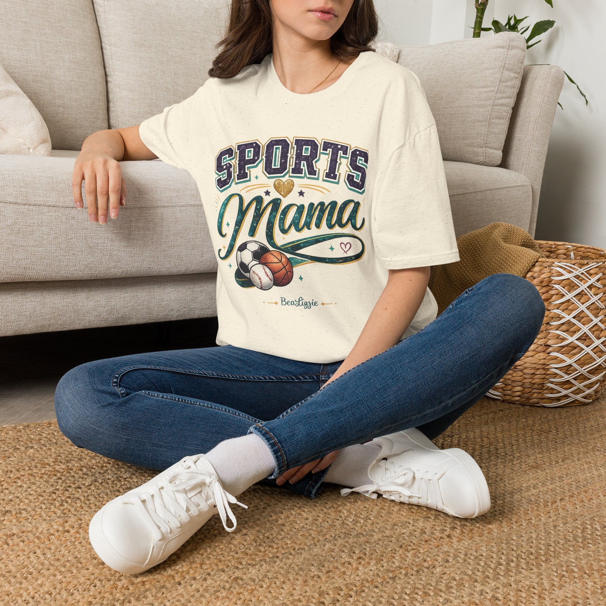 Sports Mama T-Shirt — Athletic Mom Graphic Tee