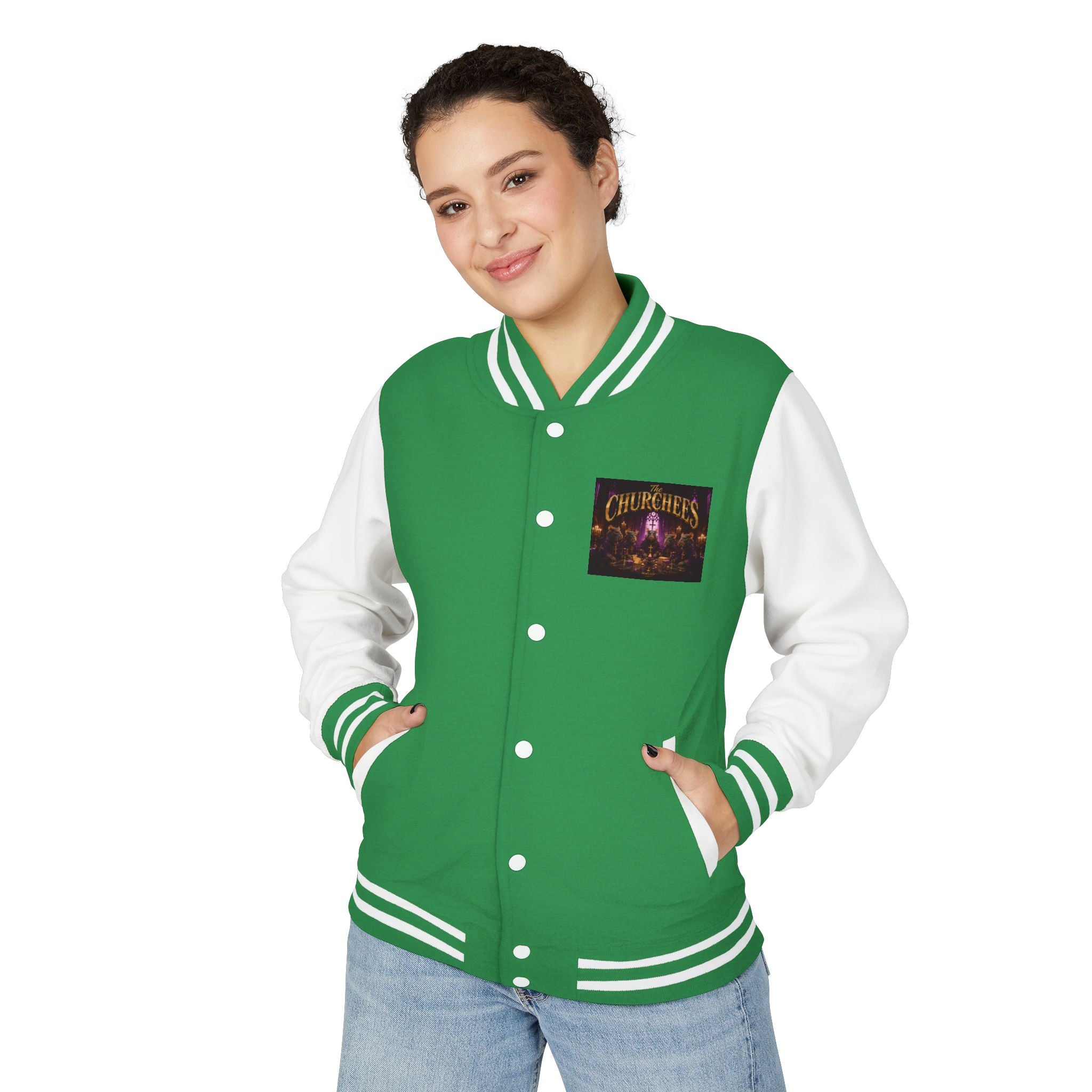 Letterman Jacket — The Churchchefs Band Logo Varsity Jacket
