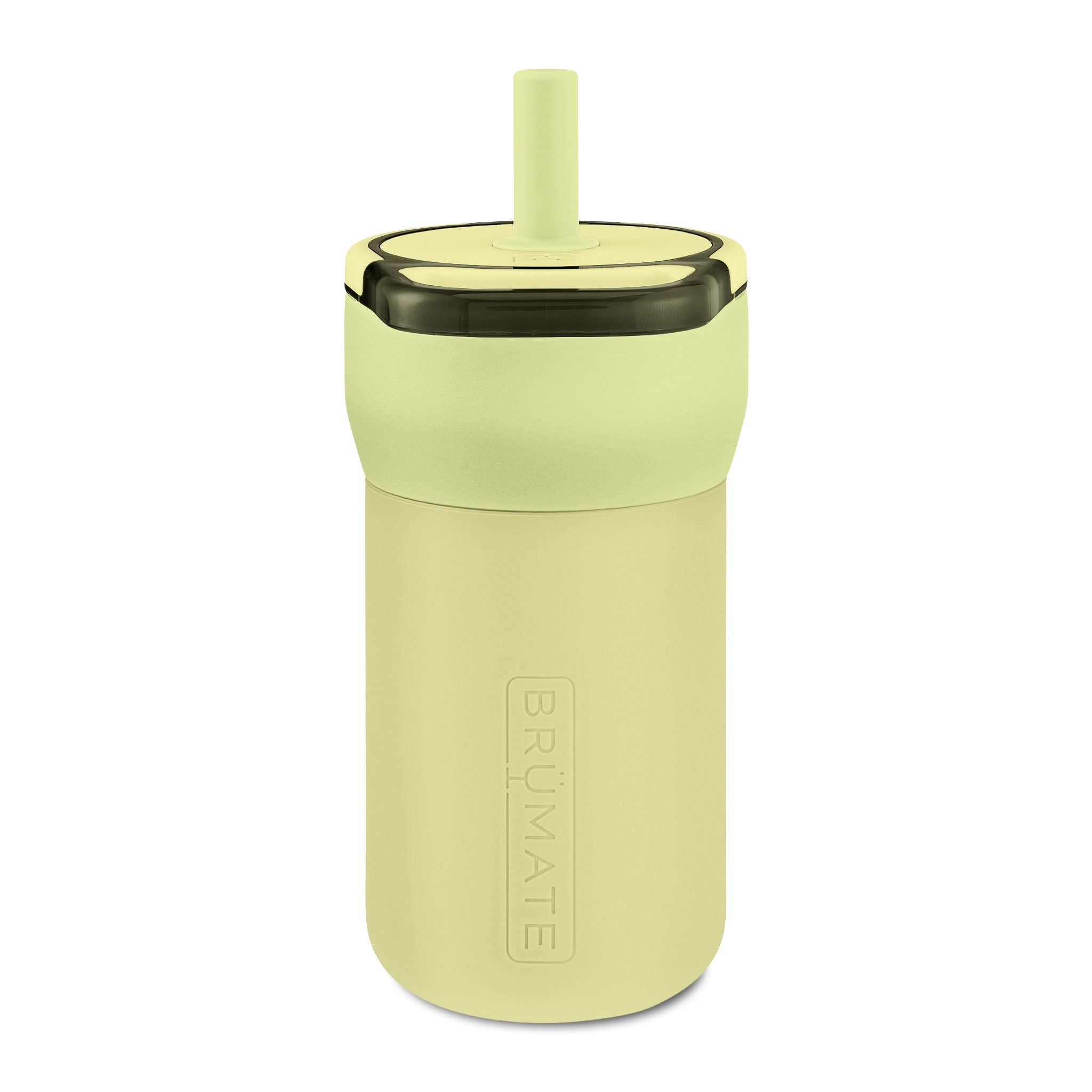 Kids 12oz Leakproof Straw Tumbler — Engraved Cute Animal Design, Toddler Water Bottle