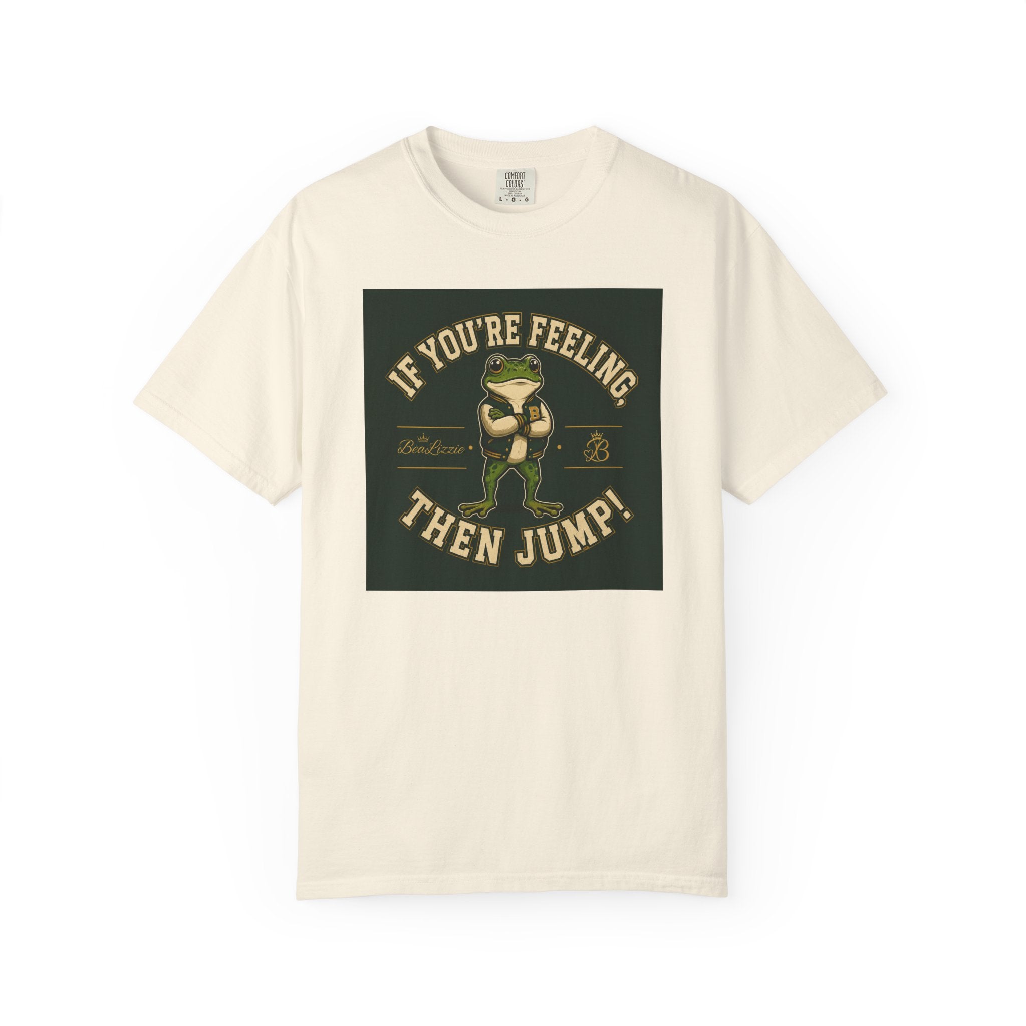 If You’re Feeling, Then Jump! Frog Graphic T-Shirt
