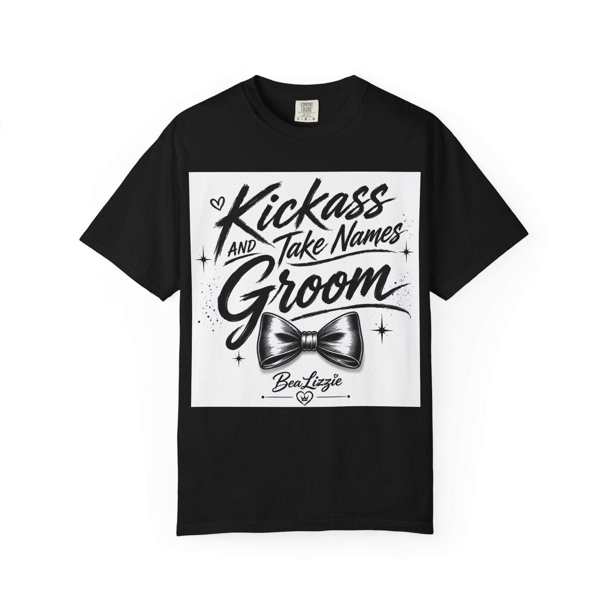 Groom 'Kickass and Take Names' Graphic T-Shirt