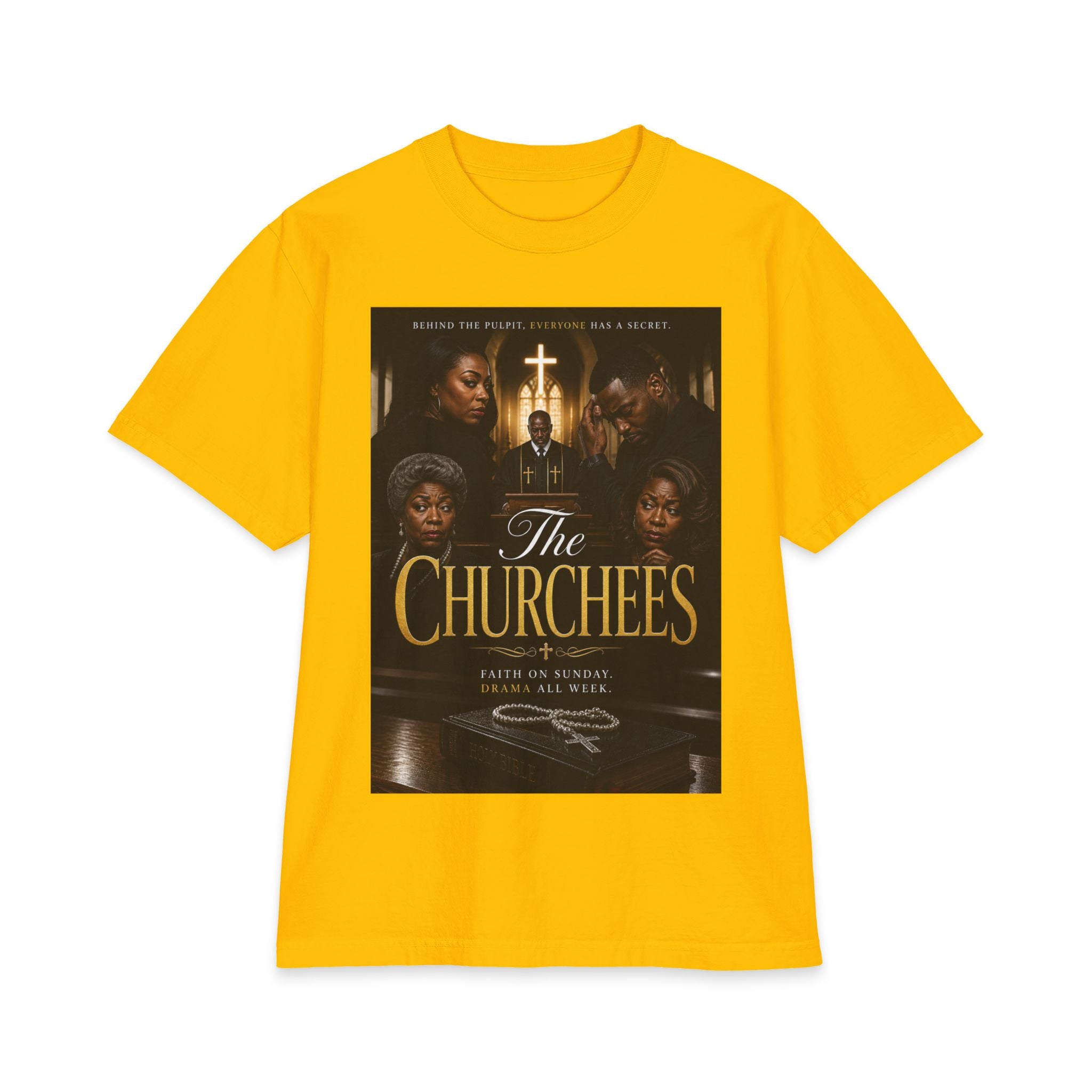 The Churchees Graphic T-Shirt — Vintage Gospel Poster Tee