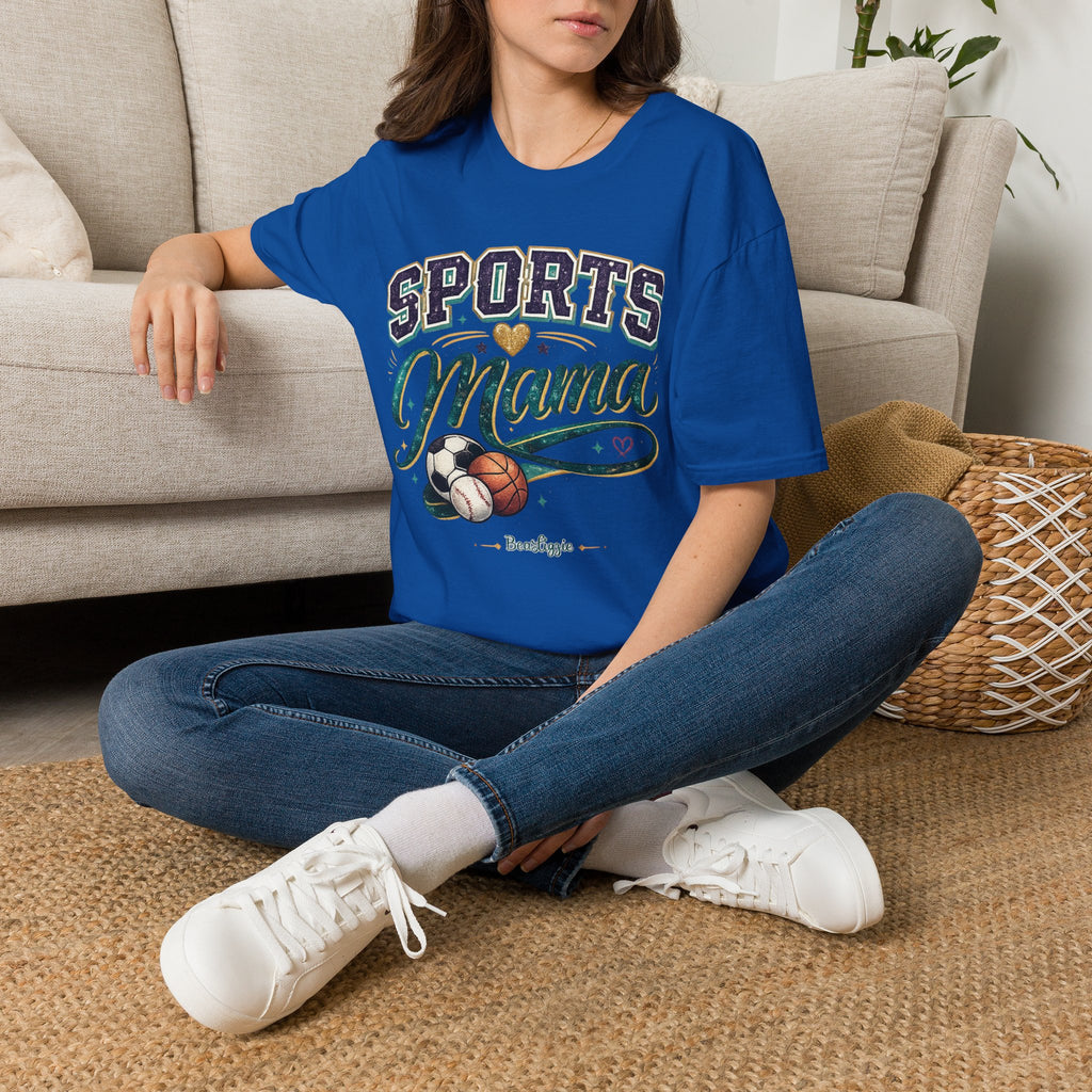 Sports Mama T-Shirt — Athletic Mom Graphic Tee