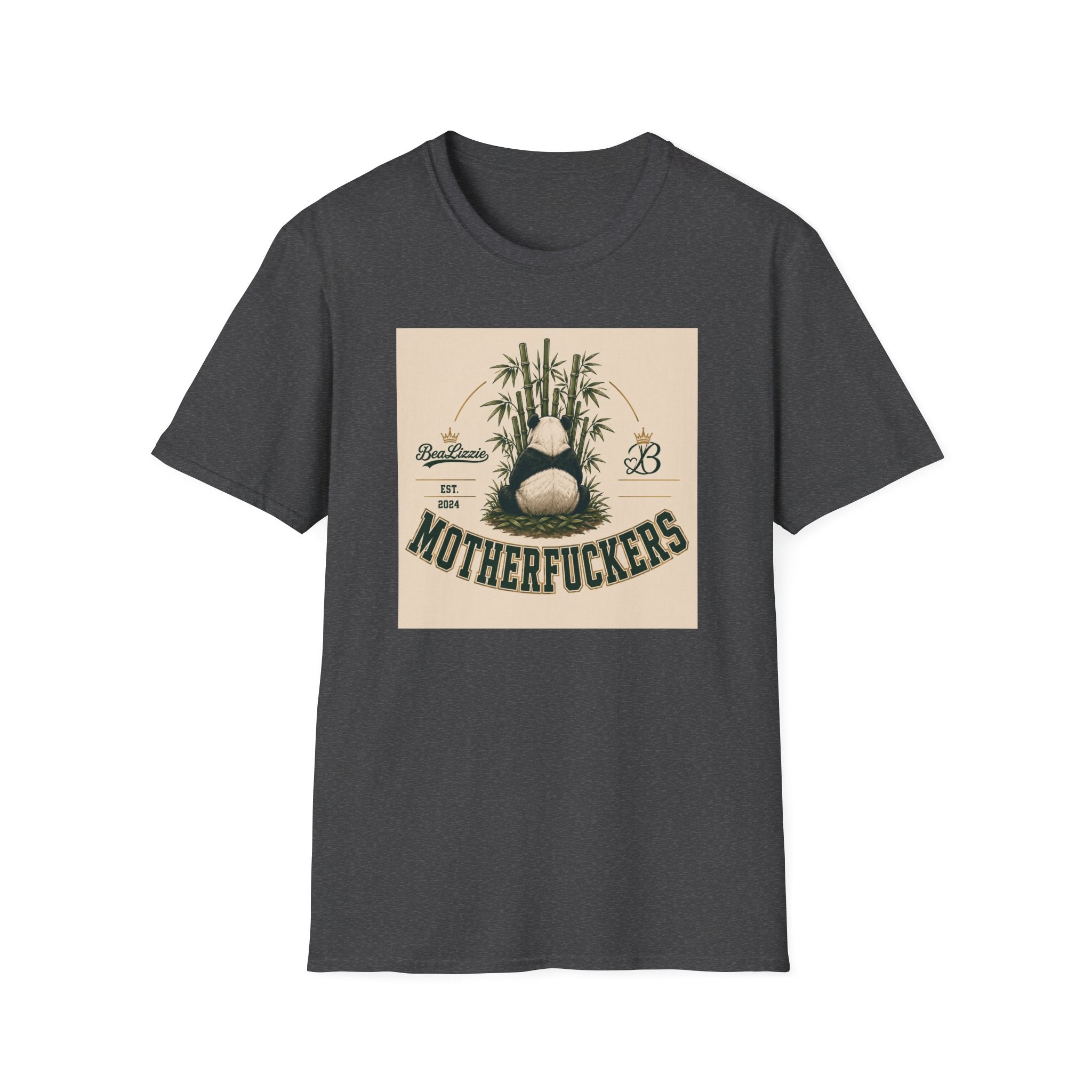 Panda Bamboo 'Motherfuckers' Graphic T-Shirt