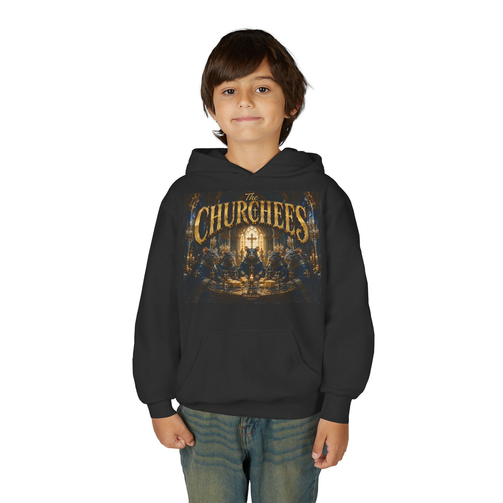 Sweat à capuche enfant – Sweat-shirt à motif « CHURCHEES »