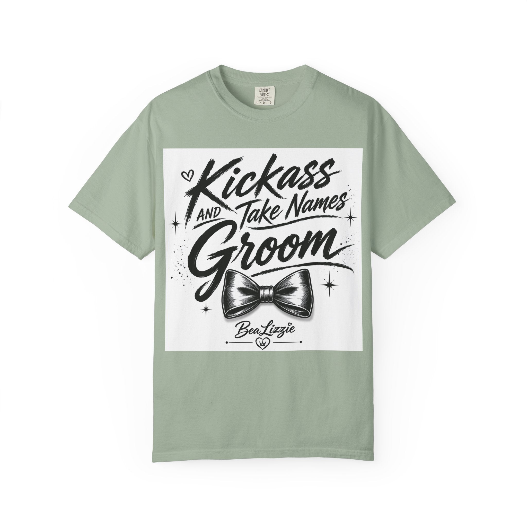 Groom 'Kickass and Take Names' Graphic T-Shirt