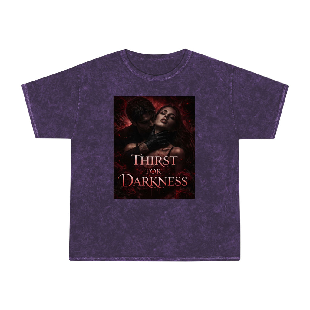 T-shirt délavé « Soif d'obscurité »