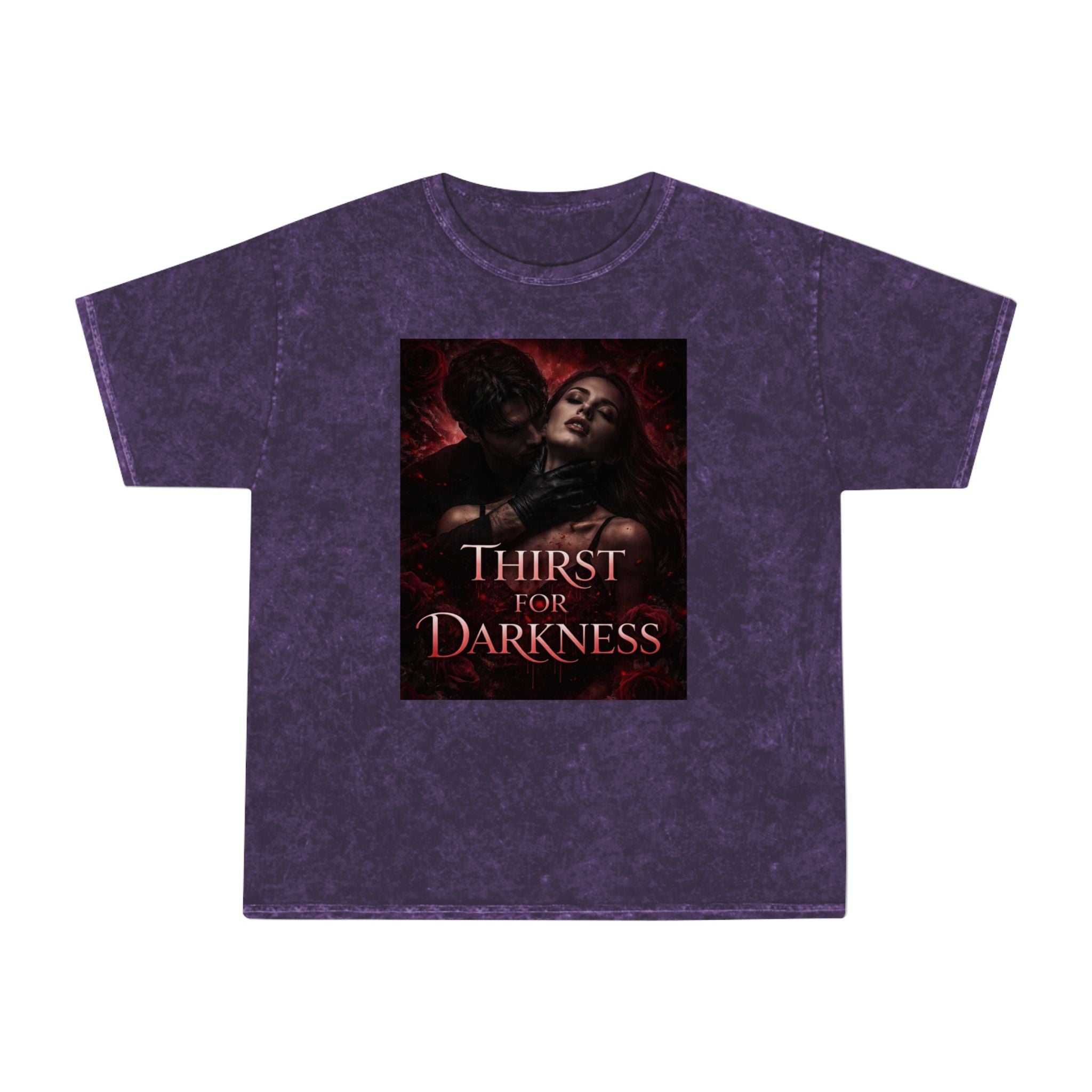 T-shirt délavé « Soif d'obscurité »