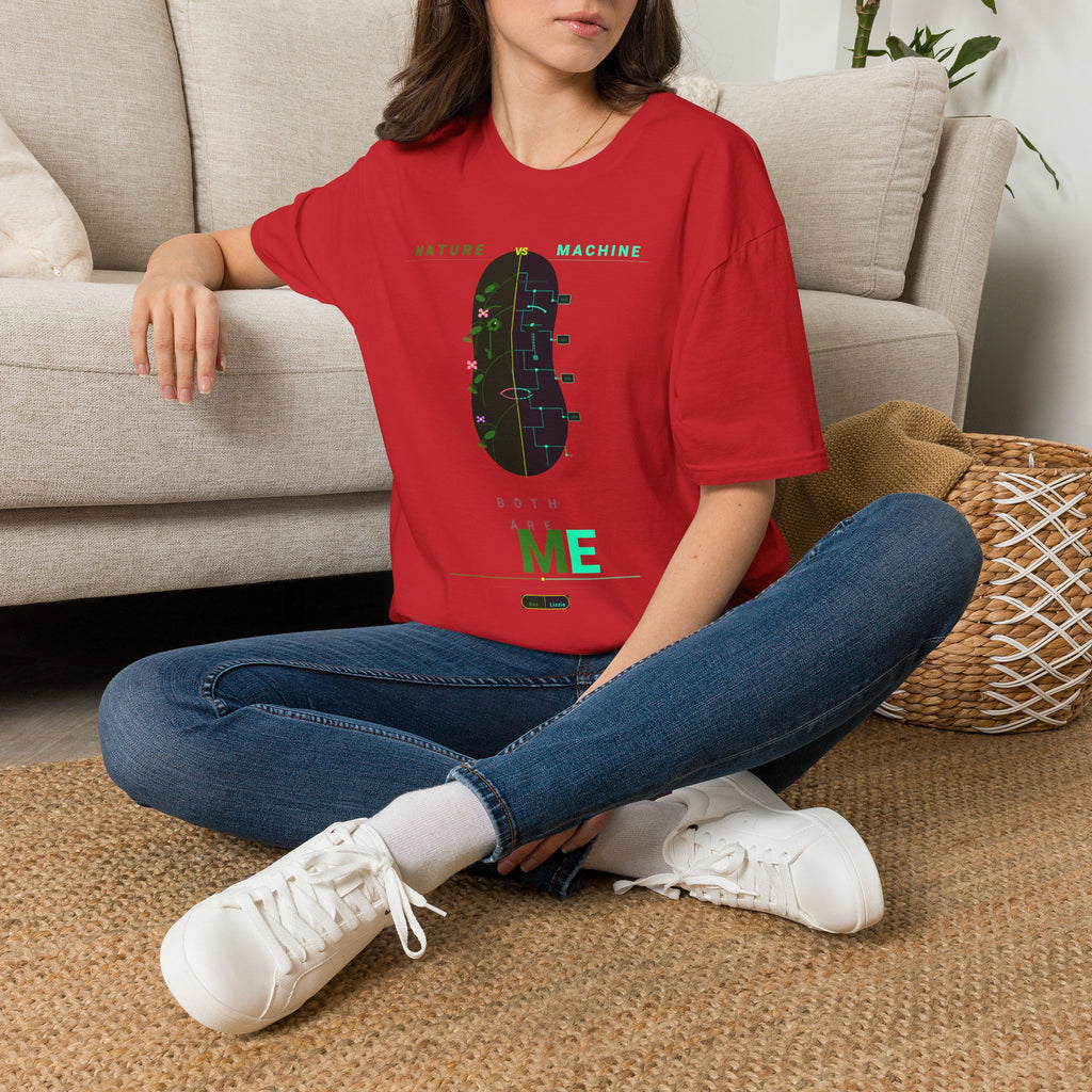 Nature Machine T-Shirt — Eco Tech Graphic Tee