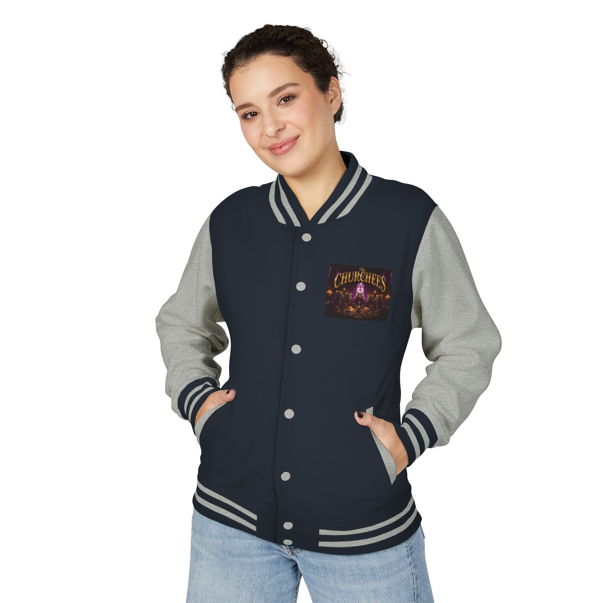 Letterman Jacket — The Churchchefs Band Logo Varsity Jacket