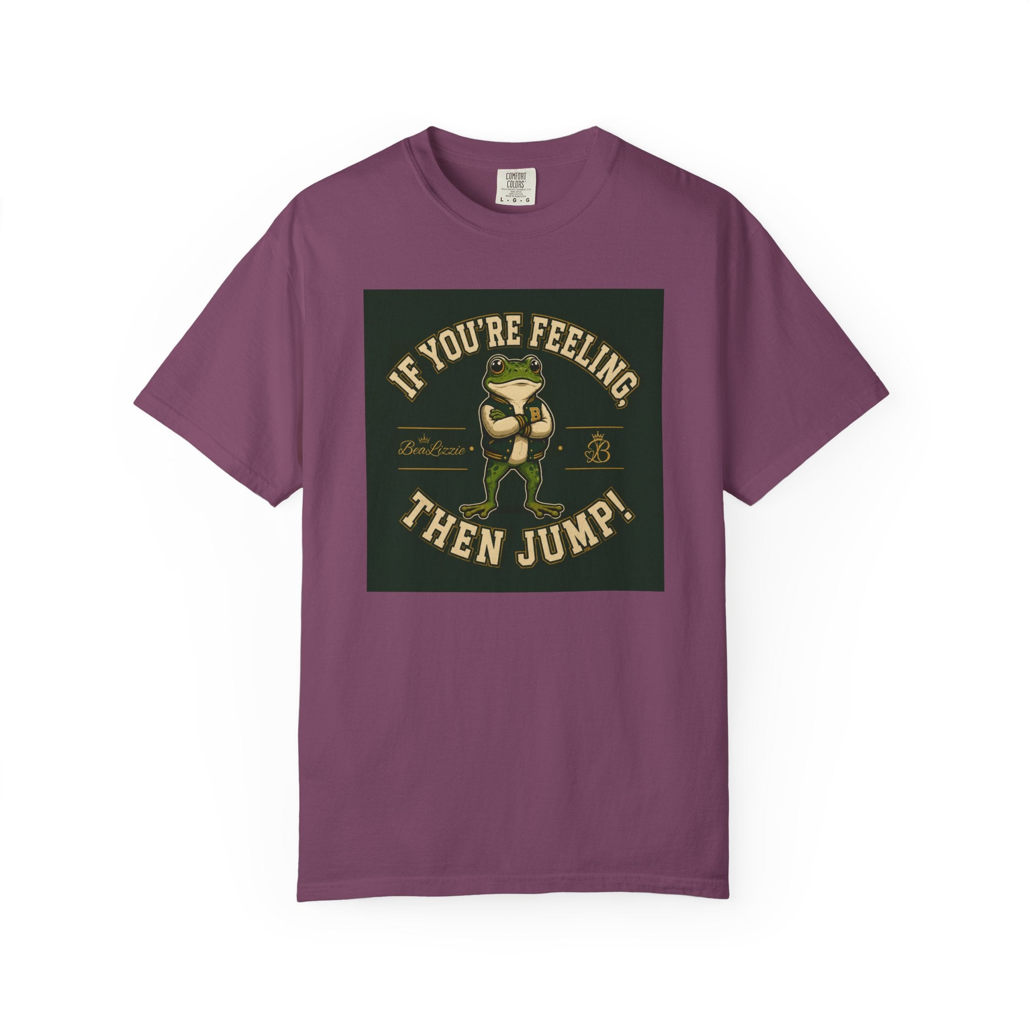 If You’re Feeling, Then Jump! Frog Graphic T-Shirt