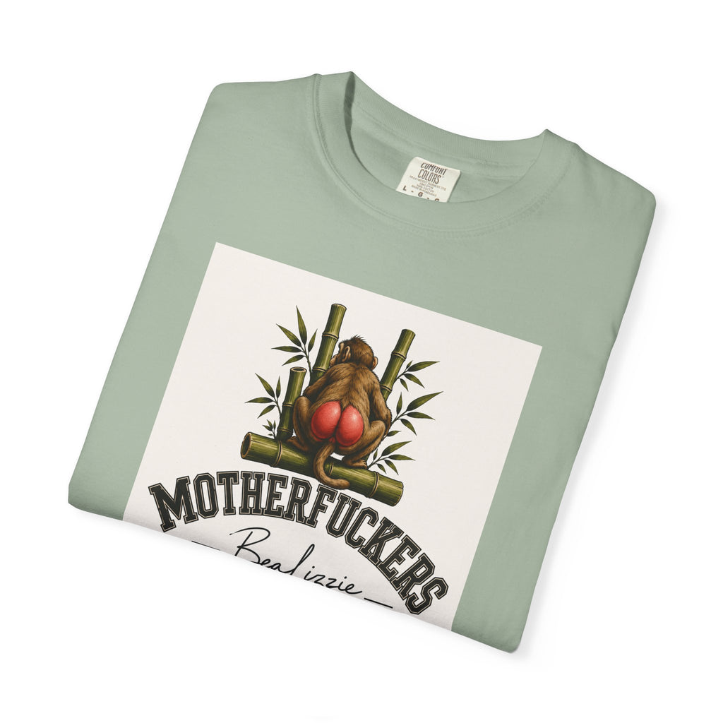 Motherfuckers Buddha Graphic T-Shirt — Retro Buddha & Bamboo Illustration Tee
