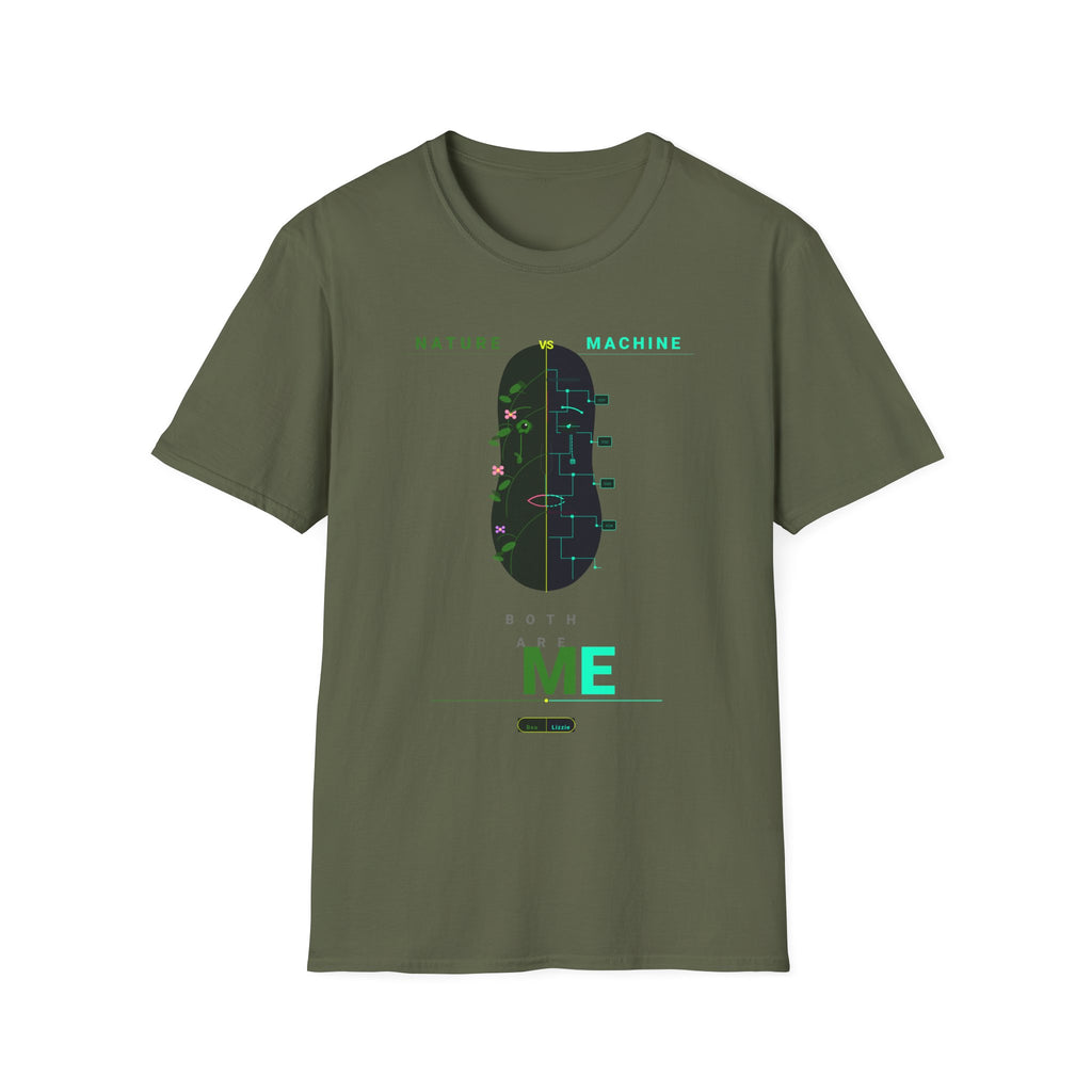 Nature Machine T-Shirt — Eco Tech Graphic Tee