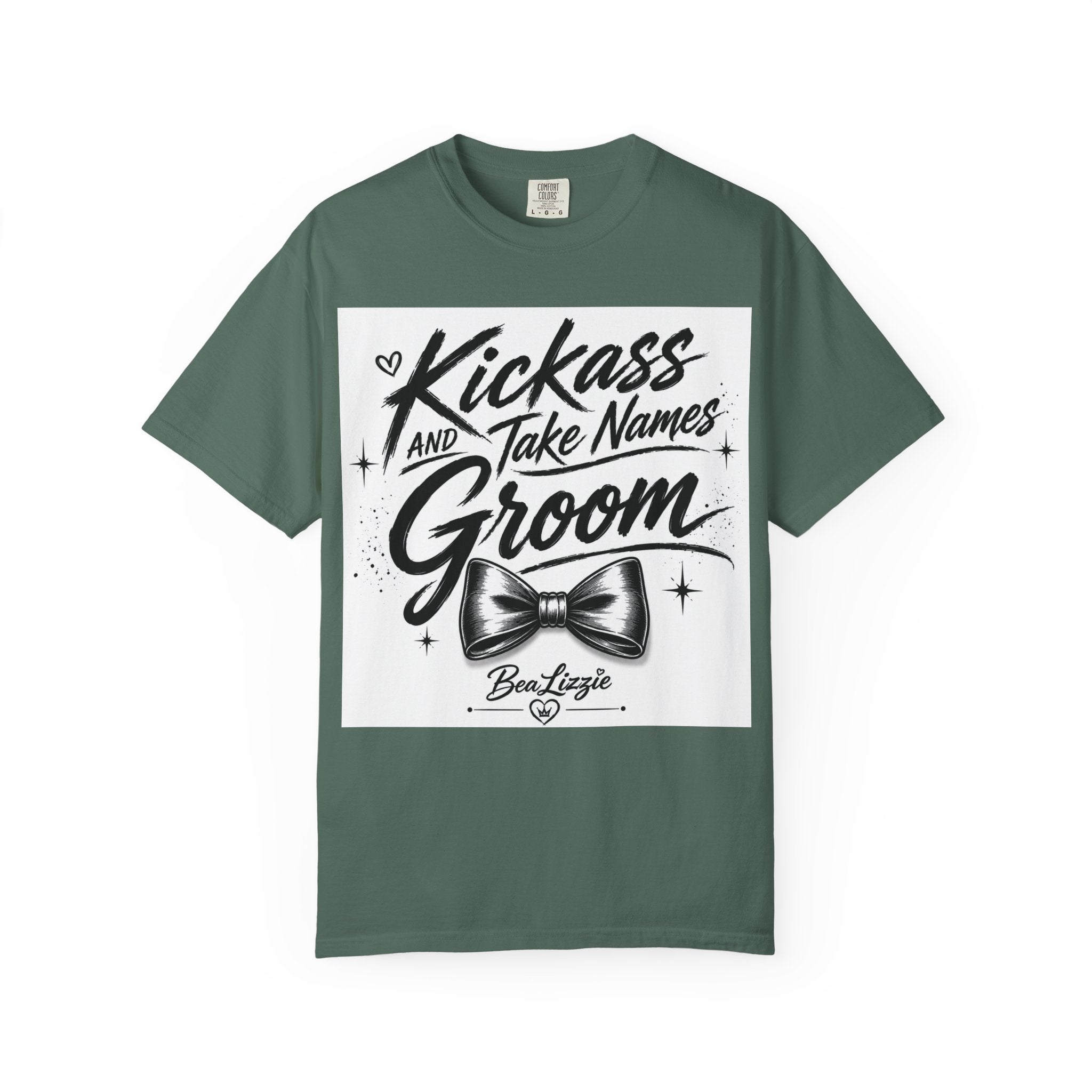 Groom 'Kickass and Take Names' Graphic T-Shirt