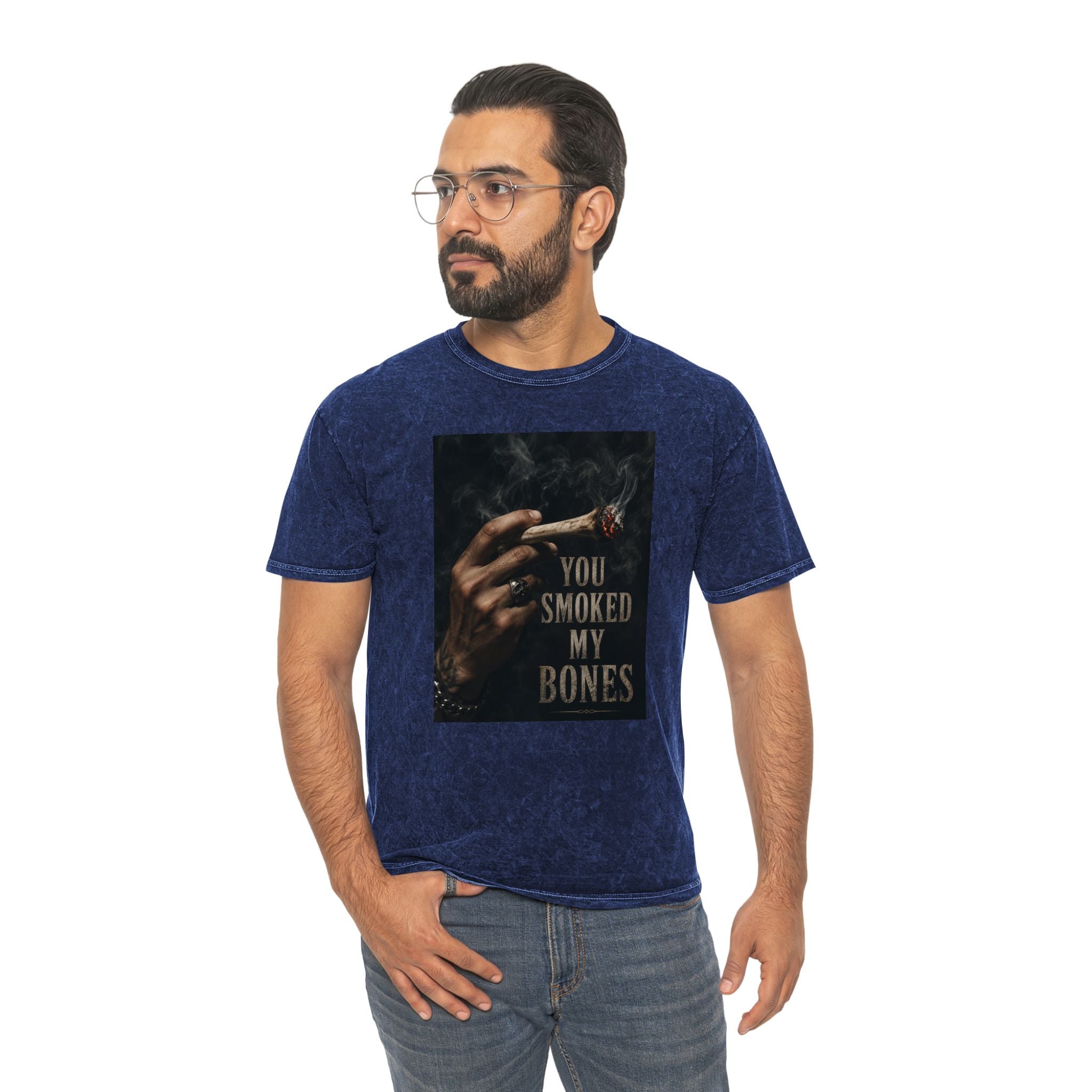 You Smoked My Bones T‑Shirt — Smoky Vintage Graphic Tee