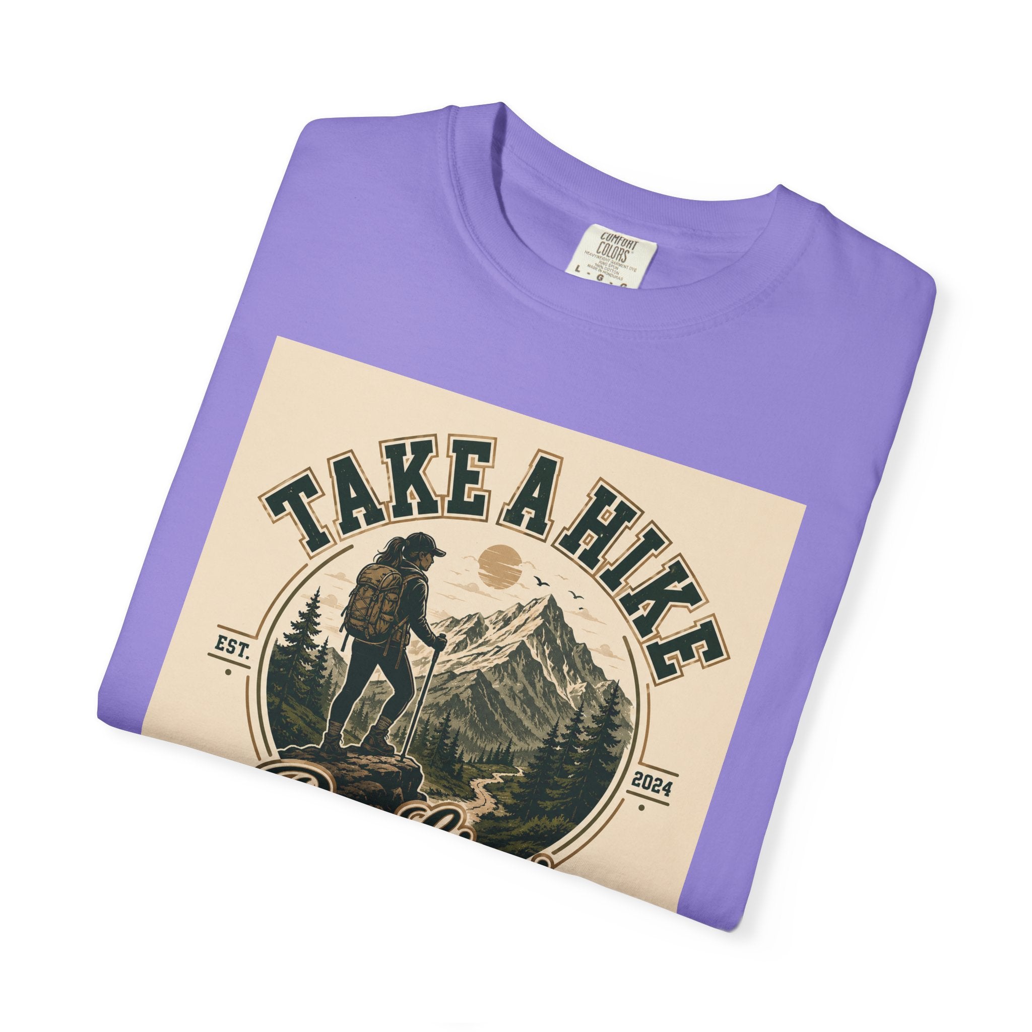 Take A Hike Graphic T-Shirt — Vintage Mountain Hiking Tee