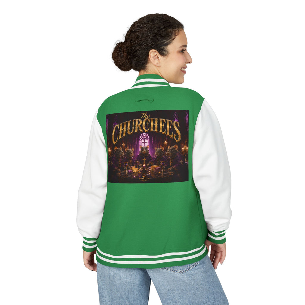 Letterman Jacket — The Churchchefs Band Logo Varsity Jacket