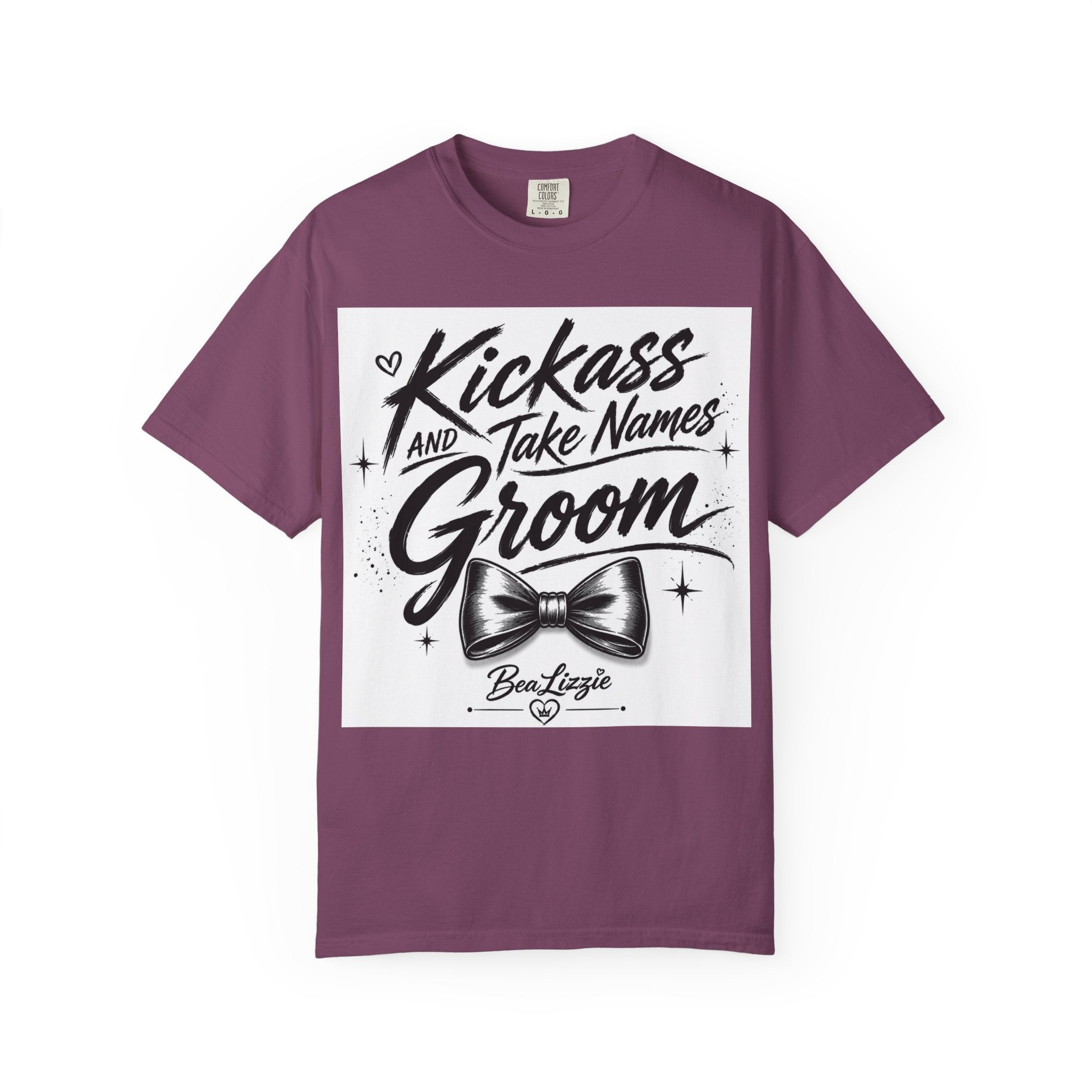 Groom 'Kickass and Take Names' Graphic T-Shirt