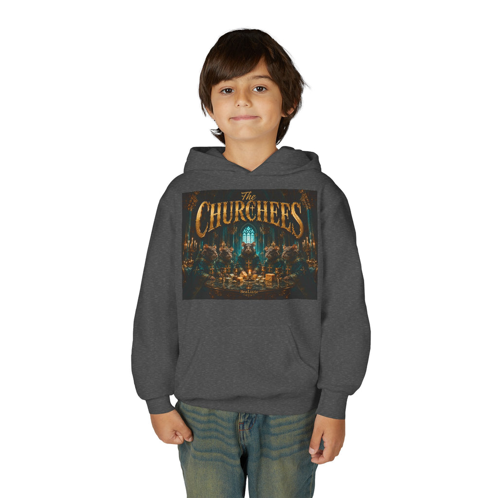 Sweat à capuche enfant - « The Churchees »