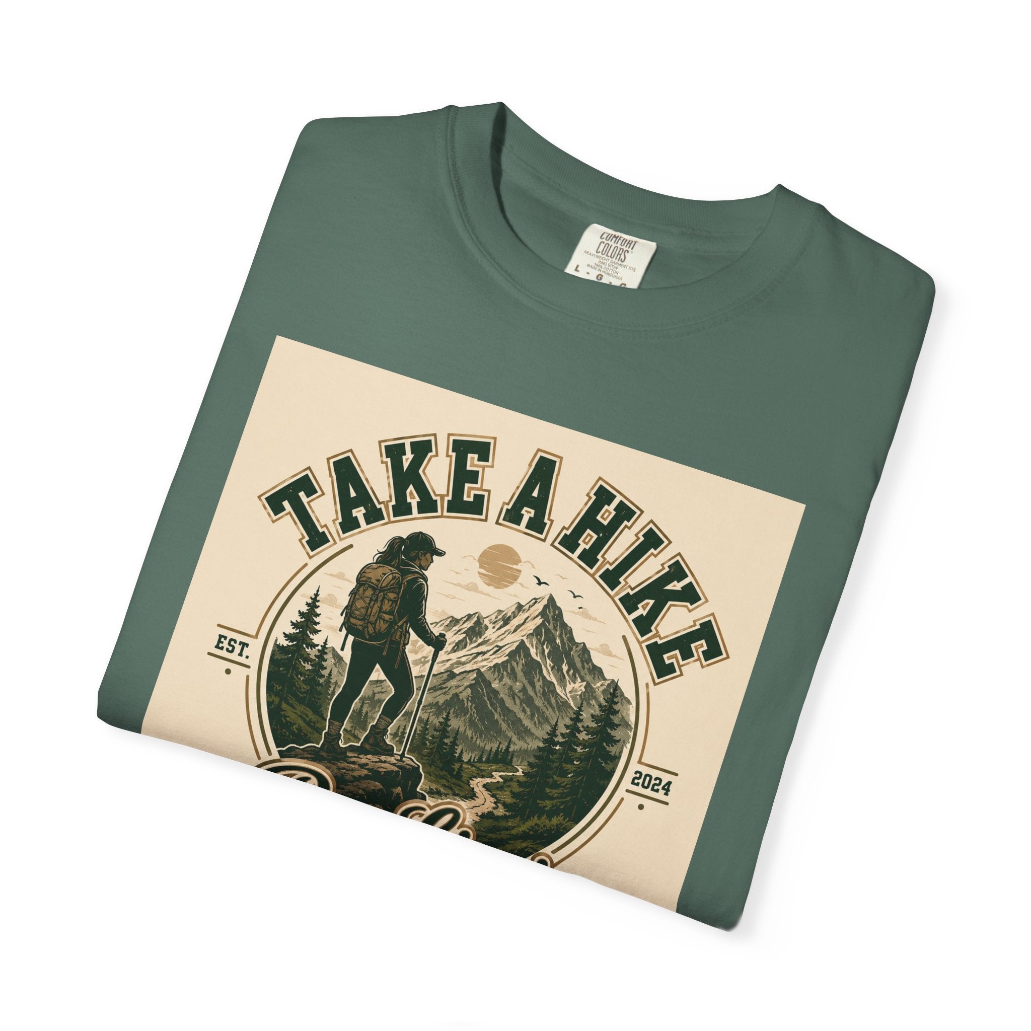 Take A Hike Graphic T-Shirt — Vintage Mountain Hiking Tee
