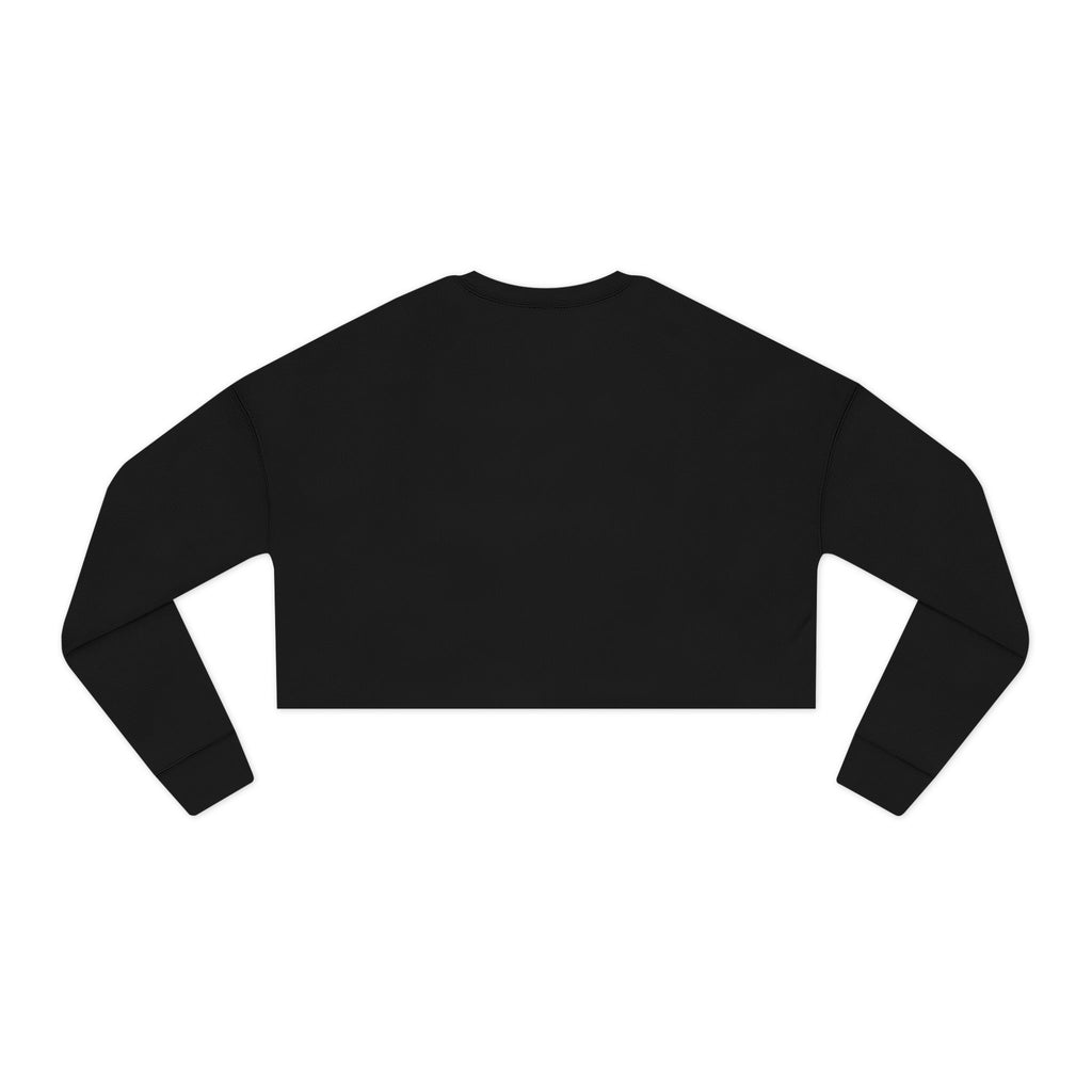 Cropped Sweatshirt  'BeaLizzie' Gold Heart Crop Top