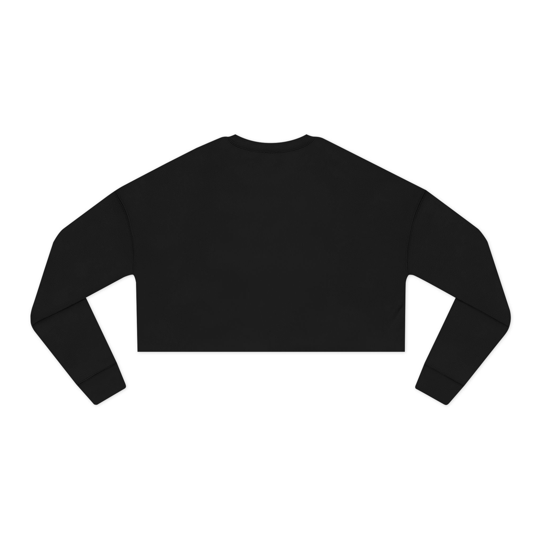 Cropped Sweatshirt  'BeaLizzie' Gold Heart Crop Top