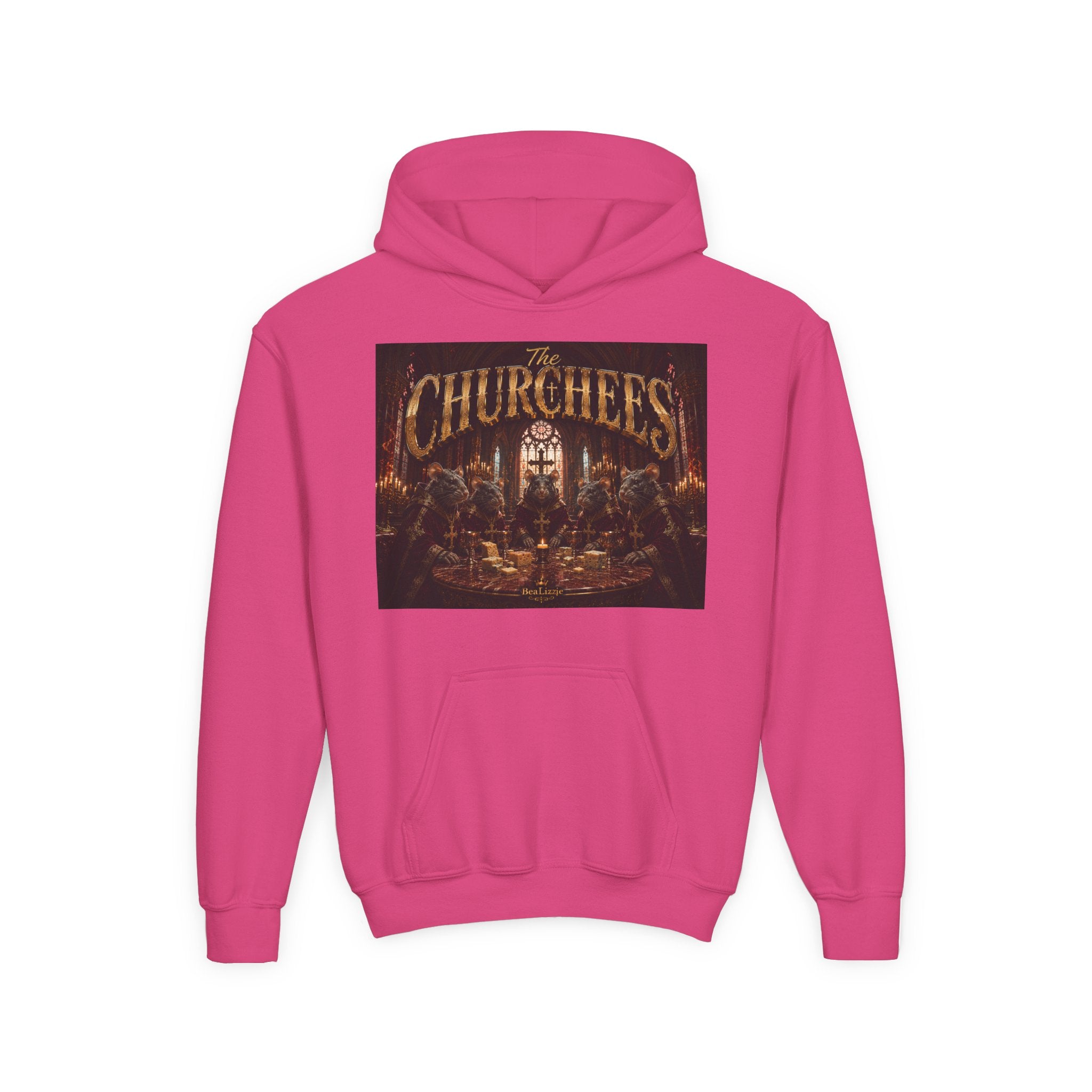 Sweat à capuche enfant — Motif « The Churches »