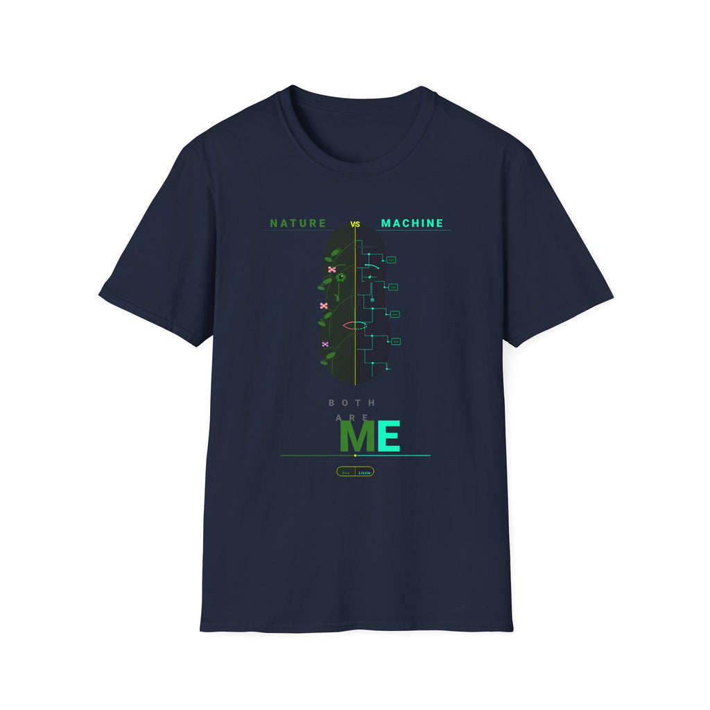 Nature Machine T-Shirt — Eco Tech Graphic Tee