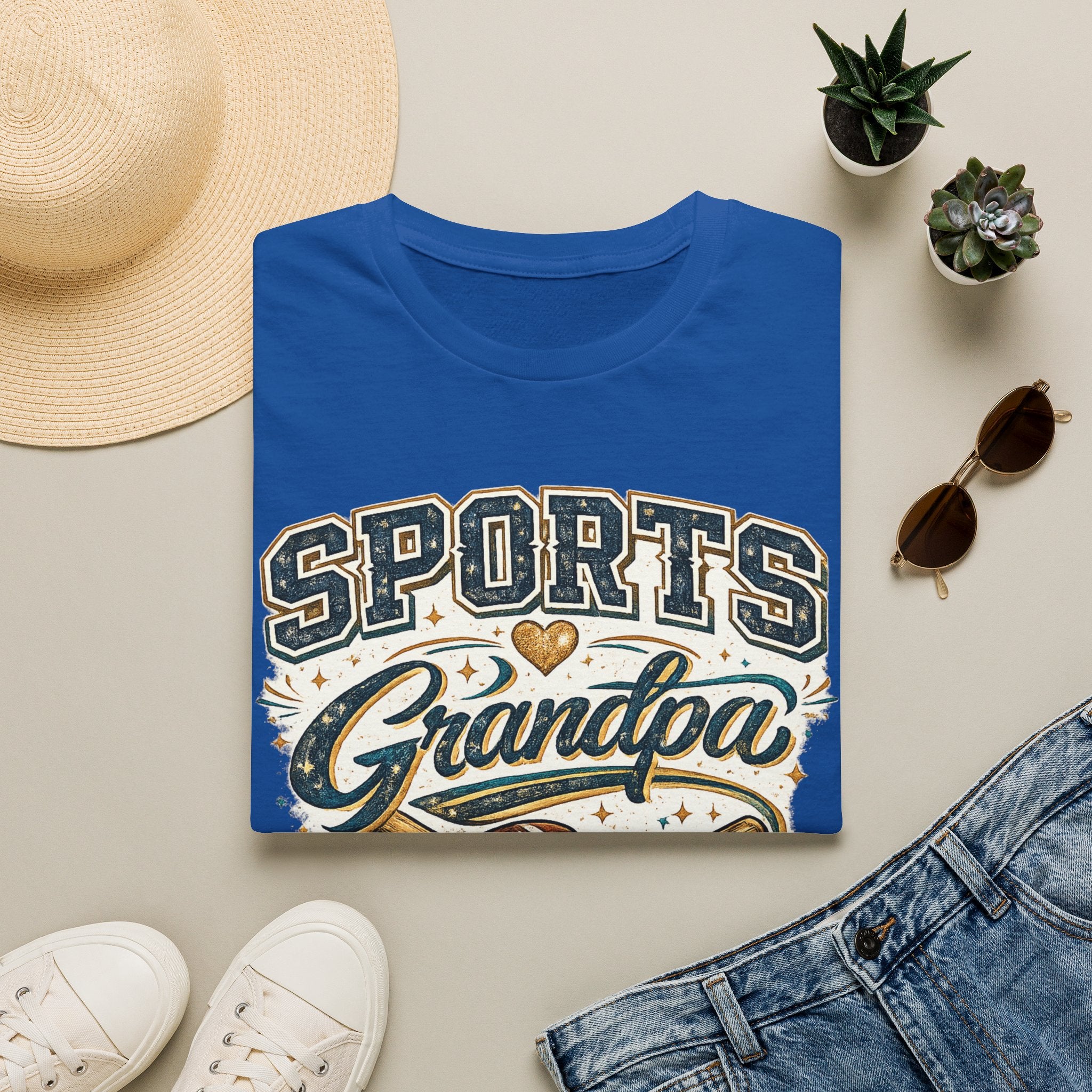 Sports Grandpa T-Shirt — Vintage Athletic Grandpa Gift